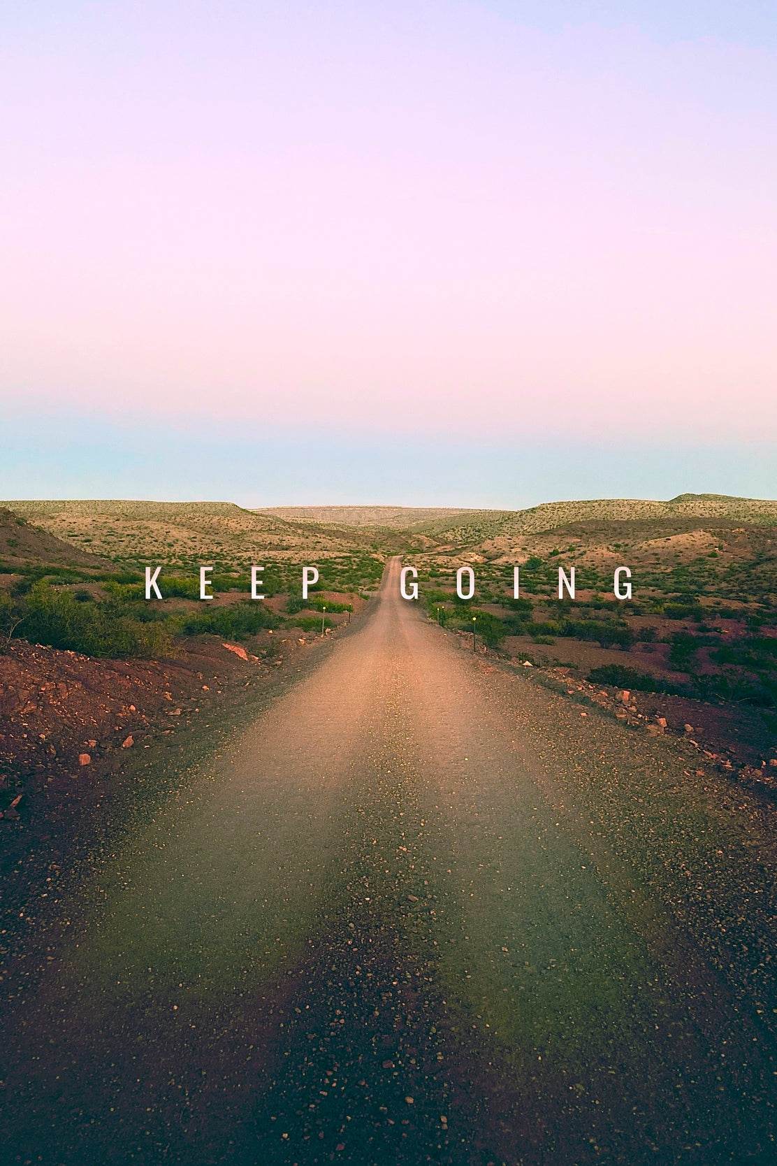 Keep Going Motivational Wall Art - beink online art store
