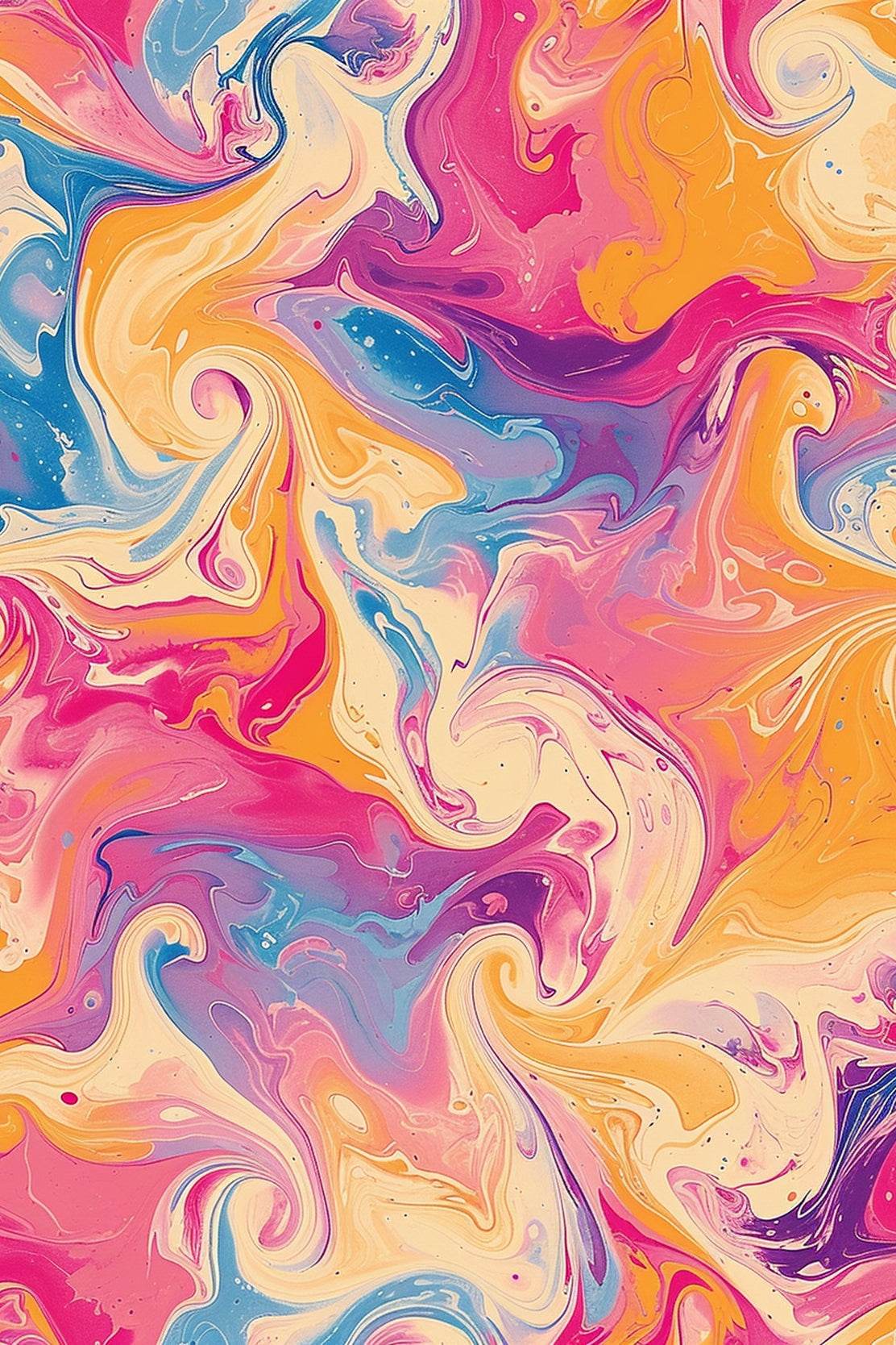 A Colorful Abstract Background Digital Art - beink online art store