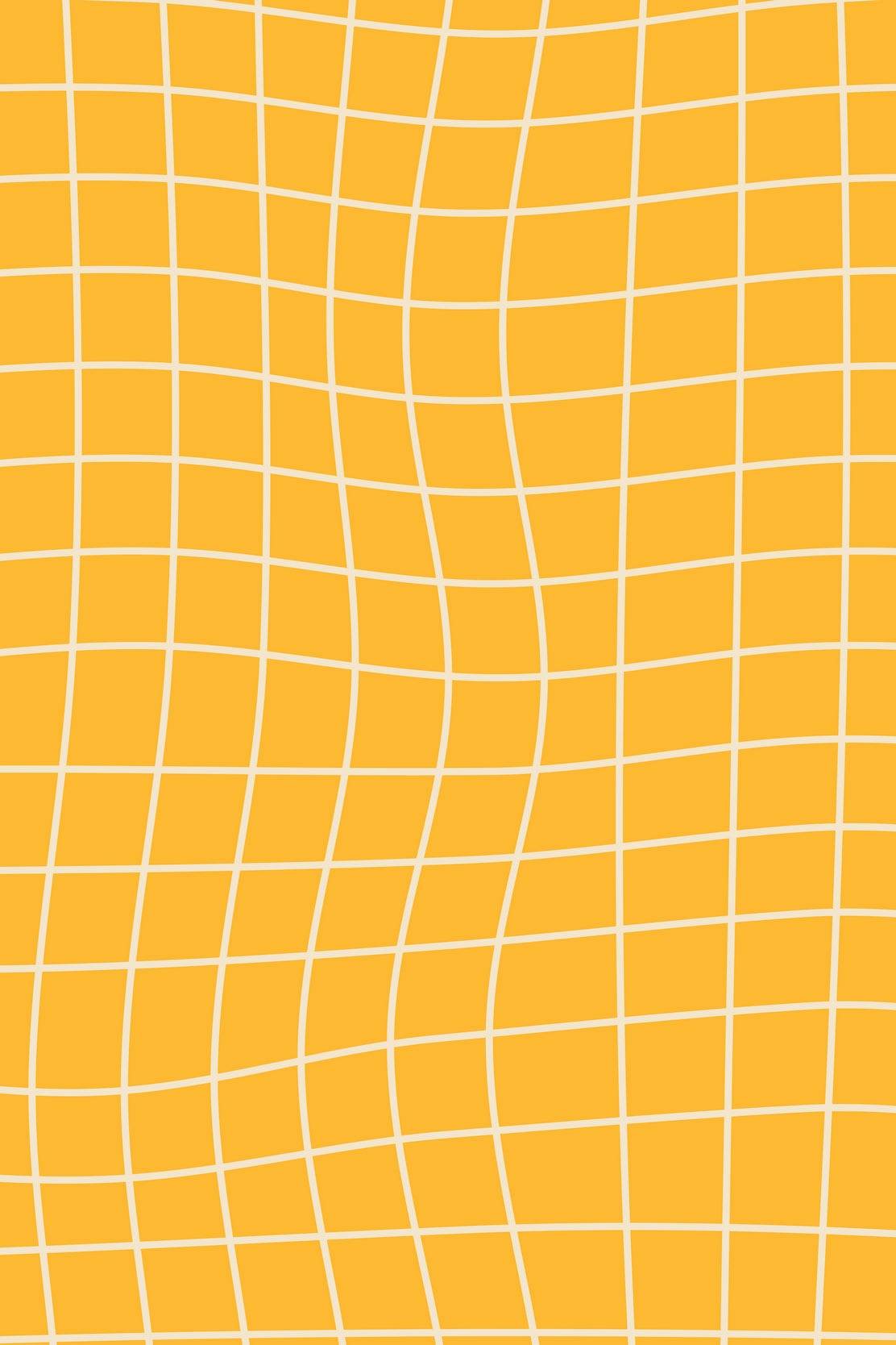 Yellow Curved Background Painting Wall Art - beink online art store