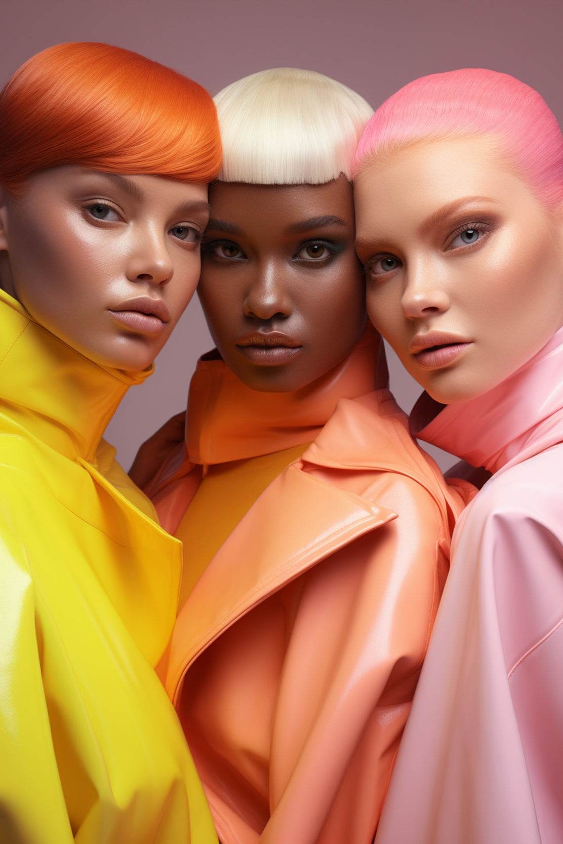 European Style Fantasy Hairstyle Wall Art - beink online art store