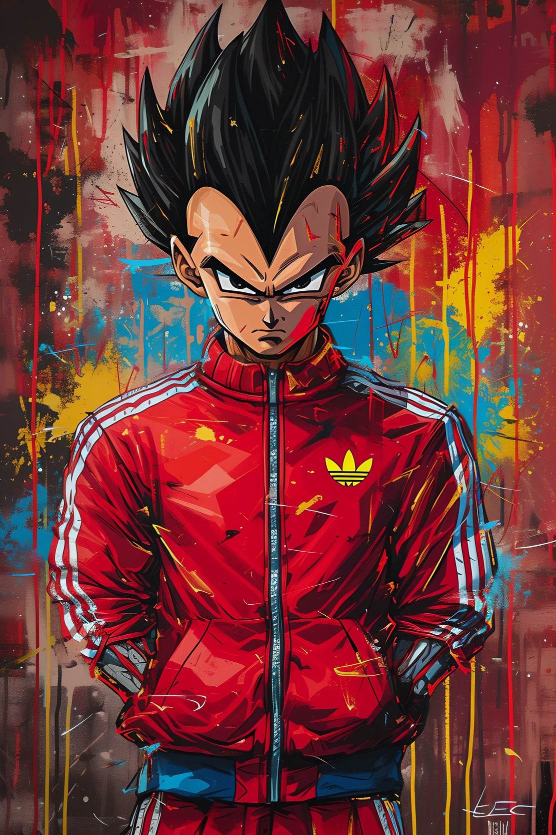 Anime Goku Wall Art - beink online art store