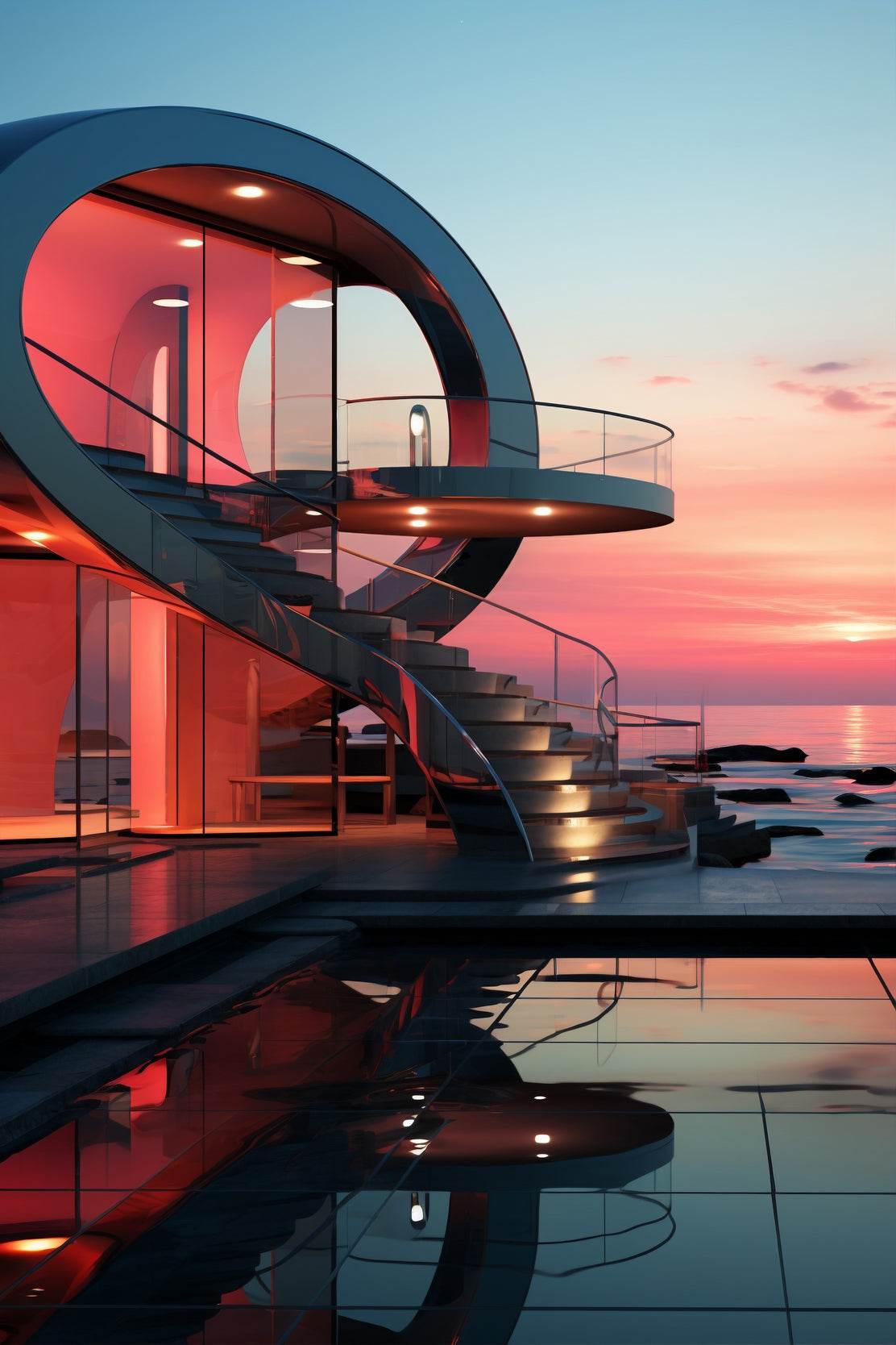 Beautiful MCM House Wall Art - beink online art store