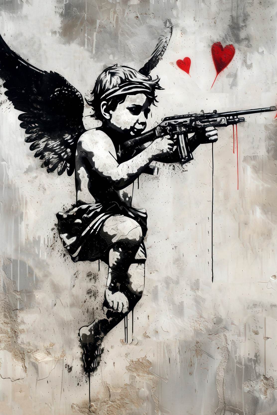 Angelic Warfare Wall Art - beink online art store