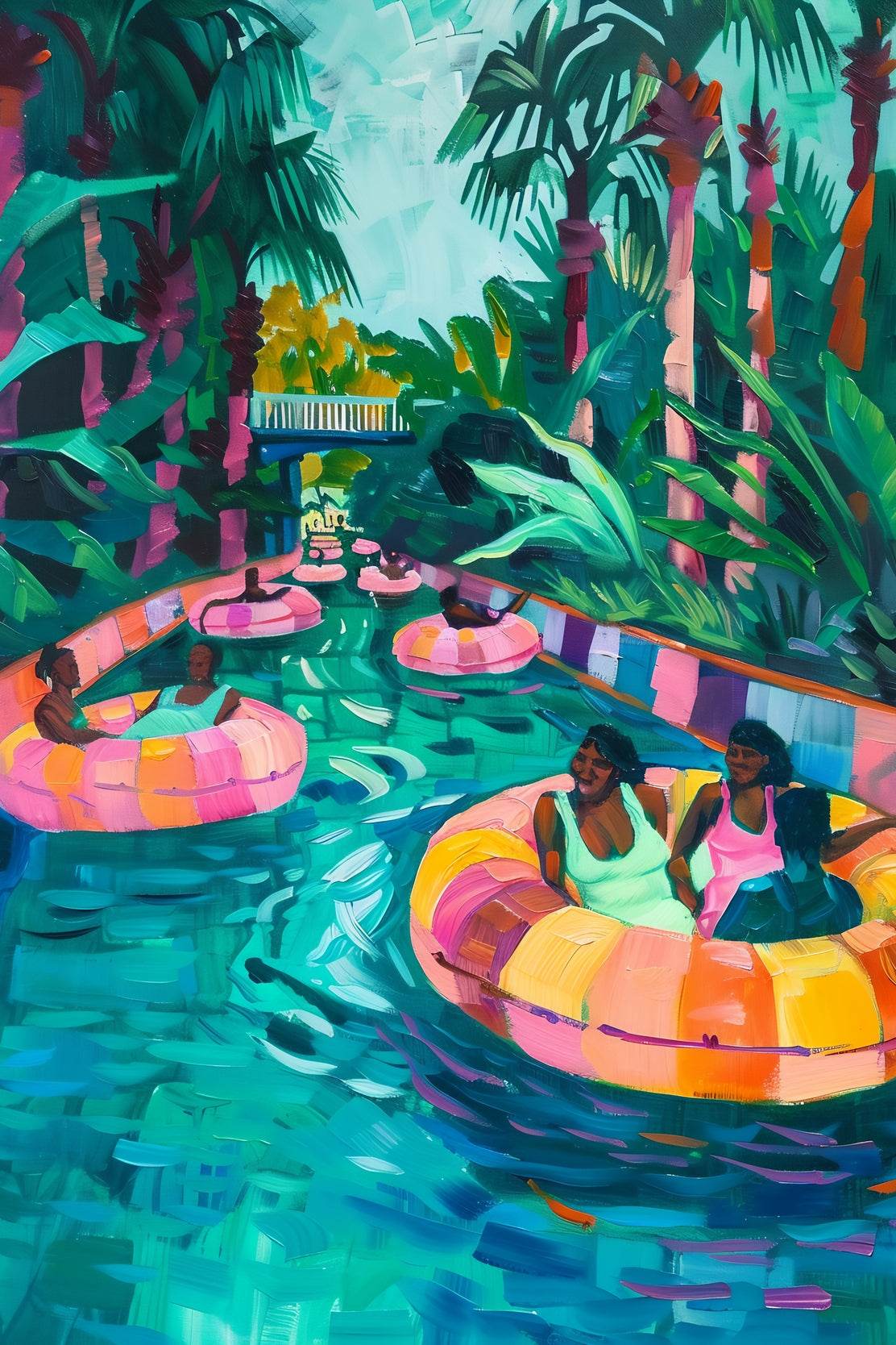 Lazy River Day Wall Art - beink online art store