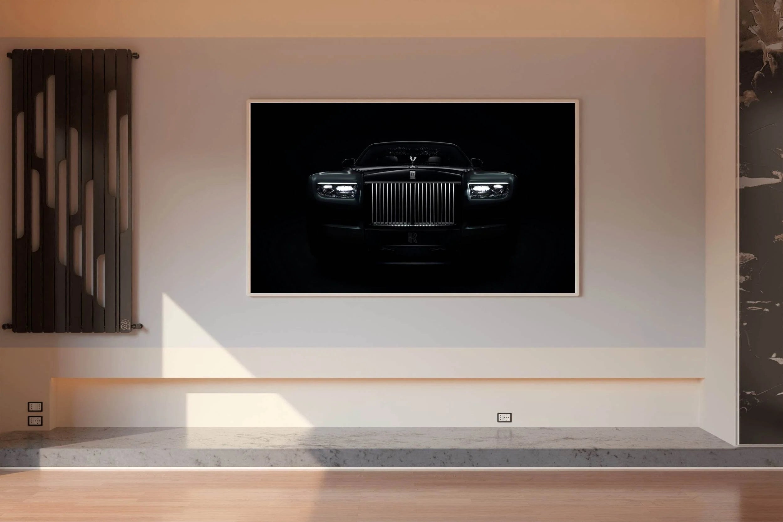 Rolls Royce Cullinan Series Black & White Wall Art - beink online art store