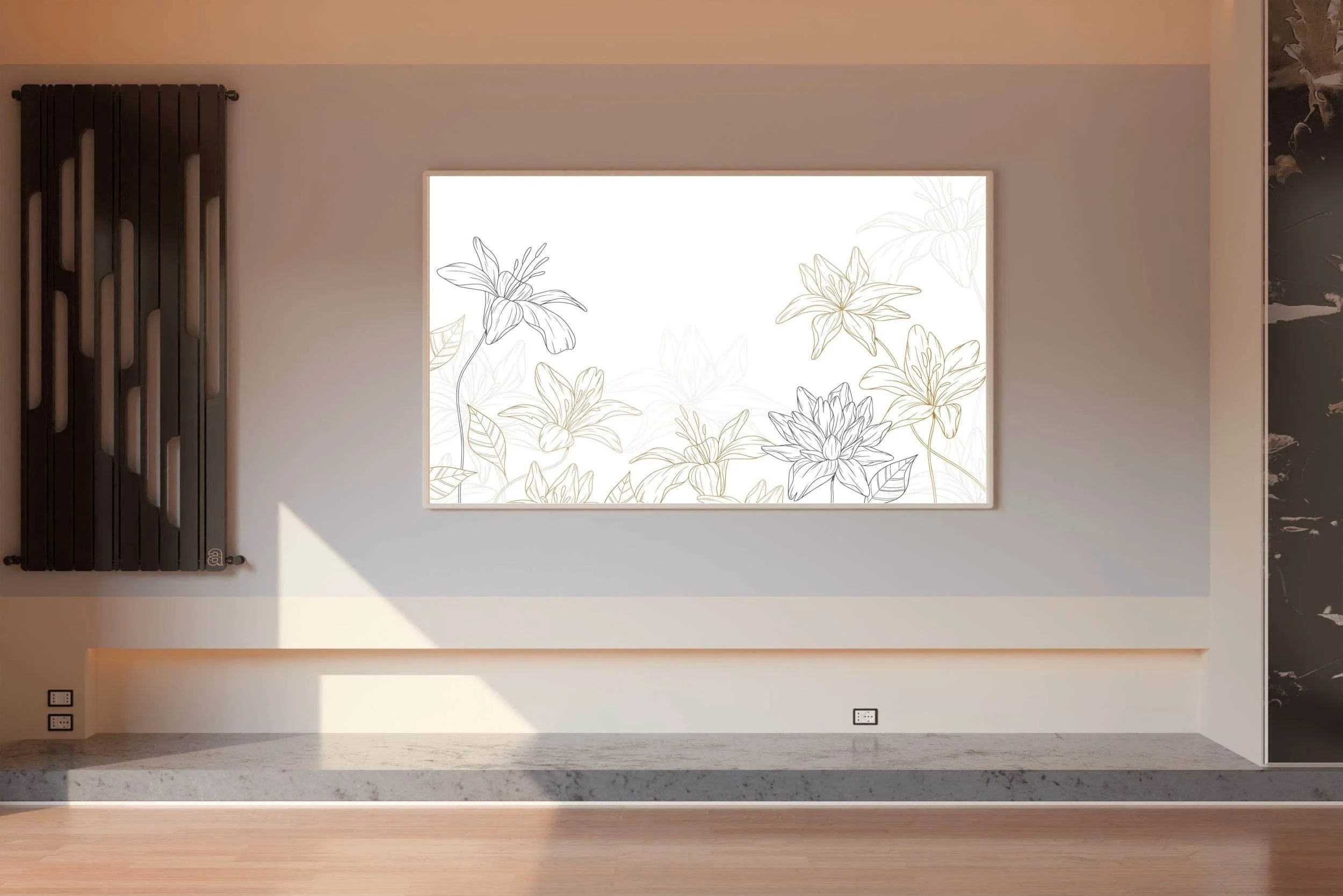 Alstroemeria Bouquet Wall Art - beink online art store
