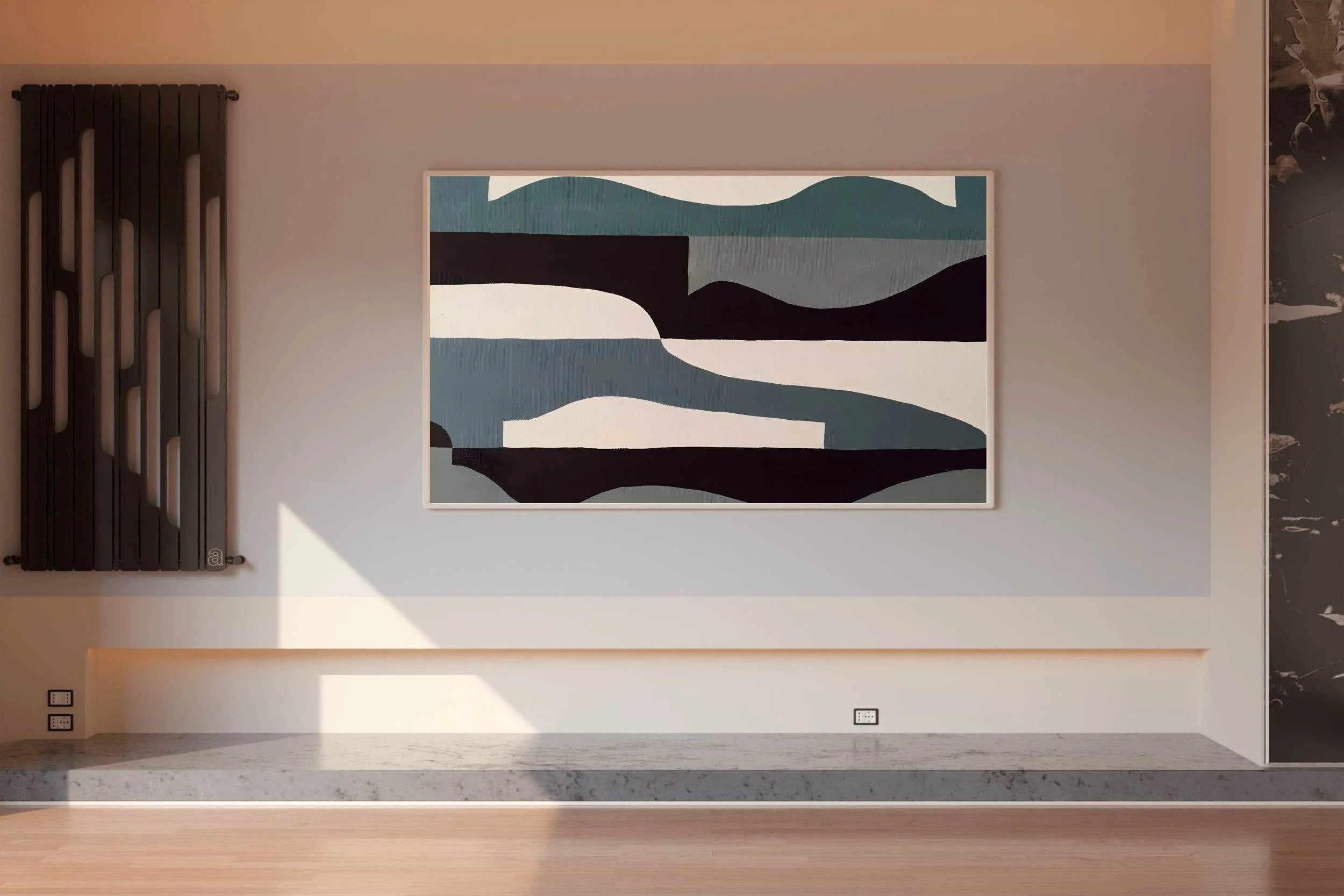 Geometric Tide Modern Wall Art - beink online art store