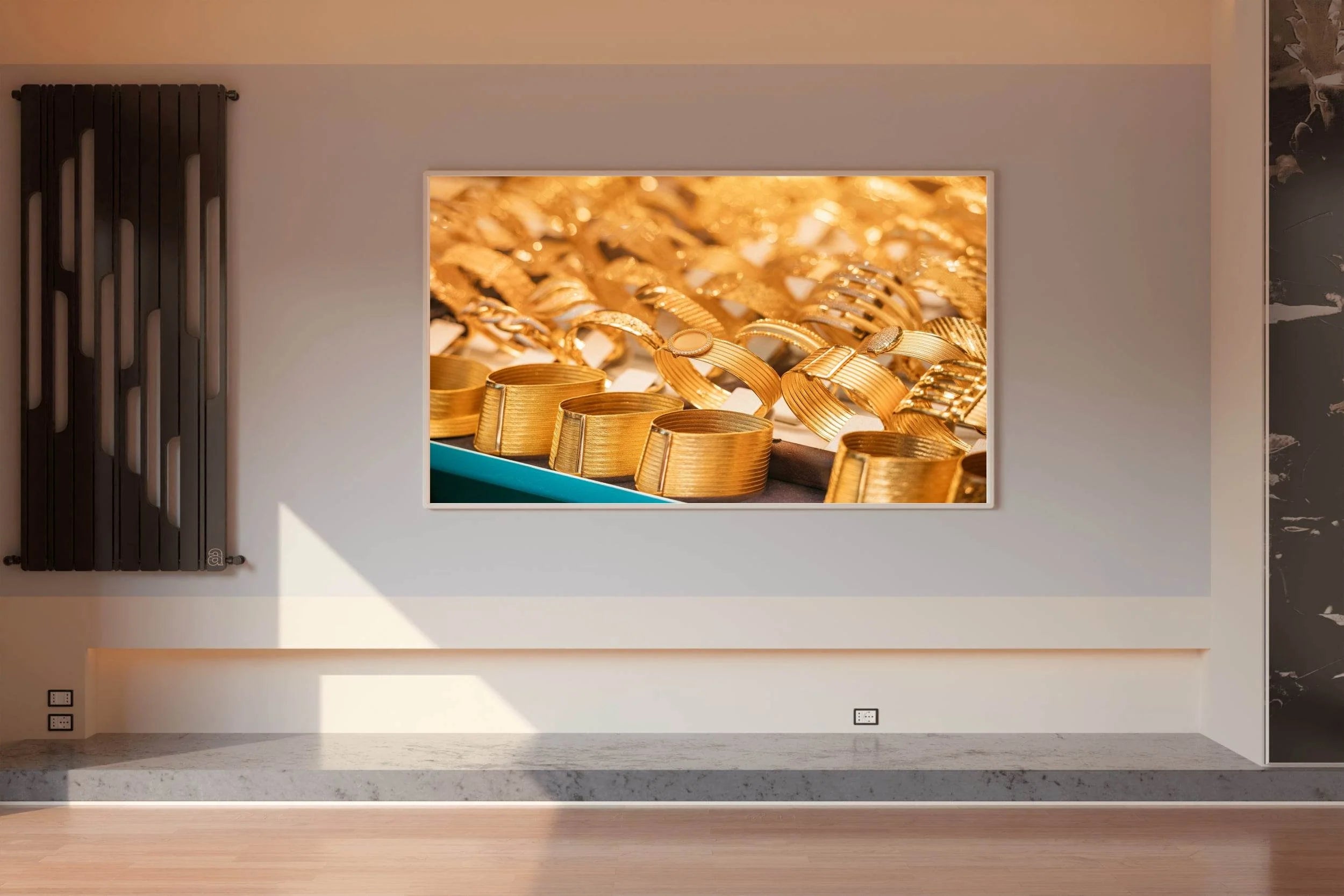 Rings of Gold Wall Art - beink online art store