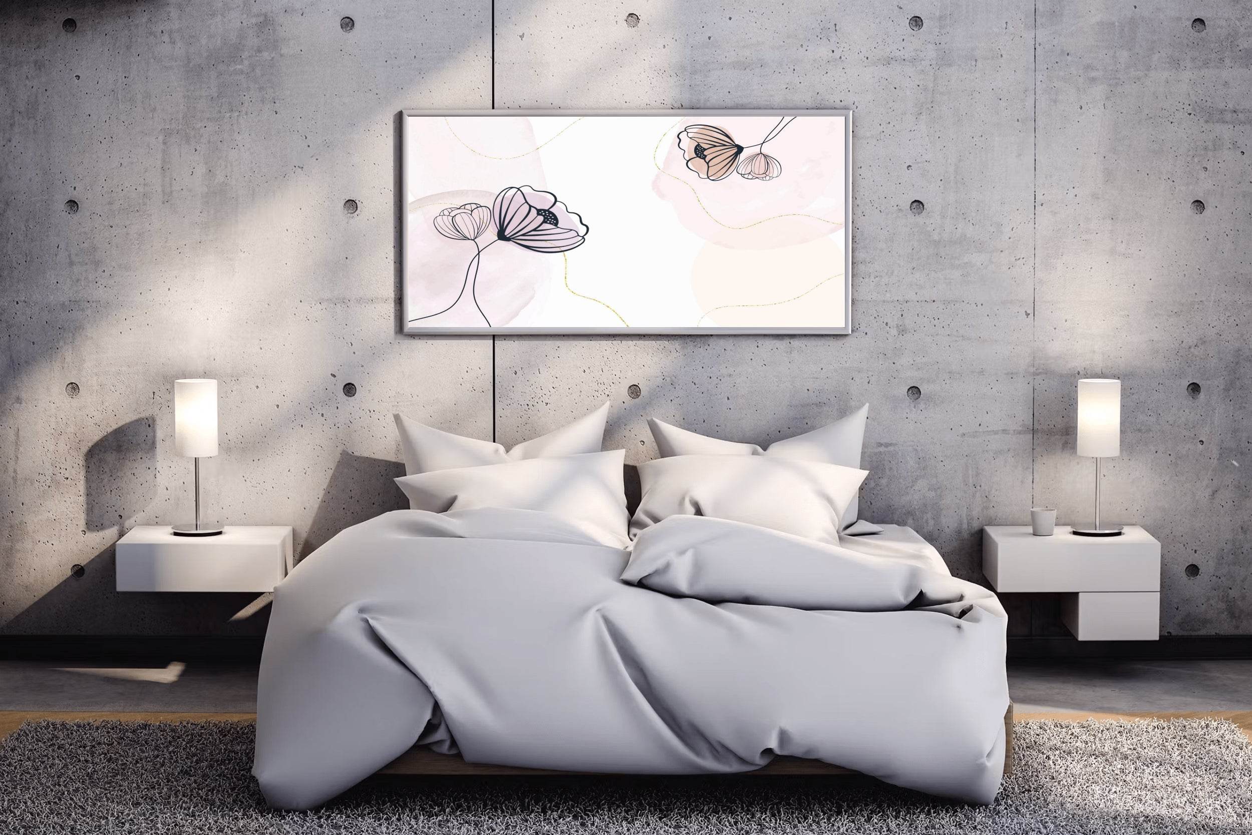 Beautiful Llily Flowers Wall Art - beink online art store