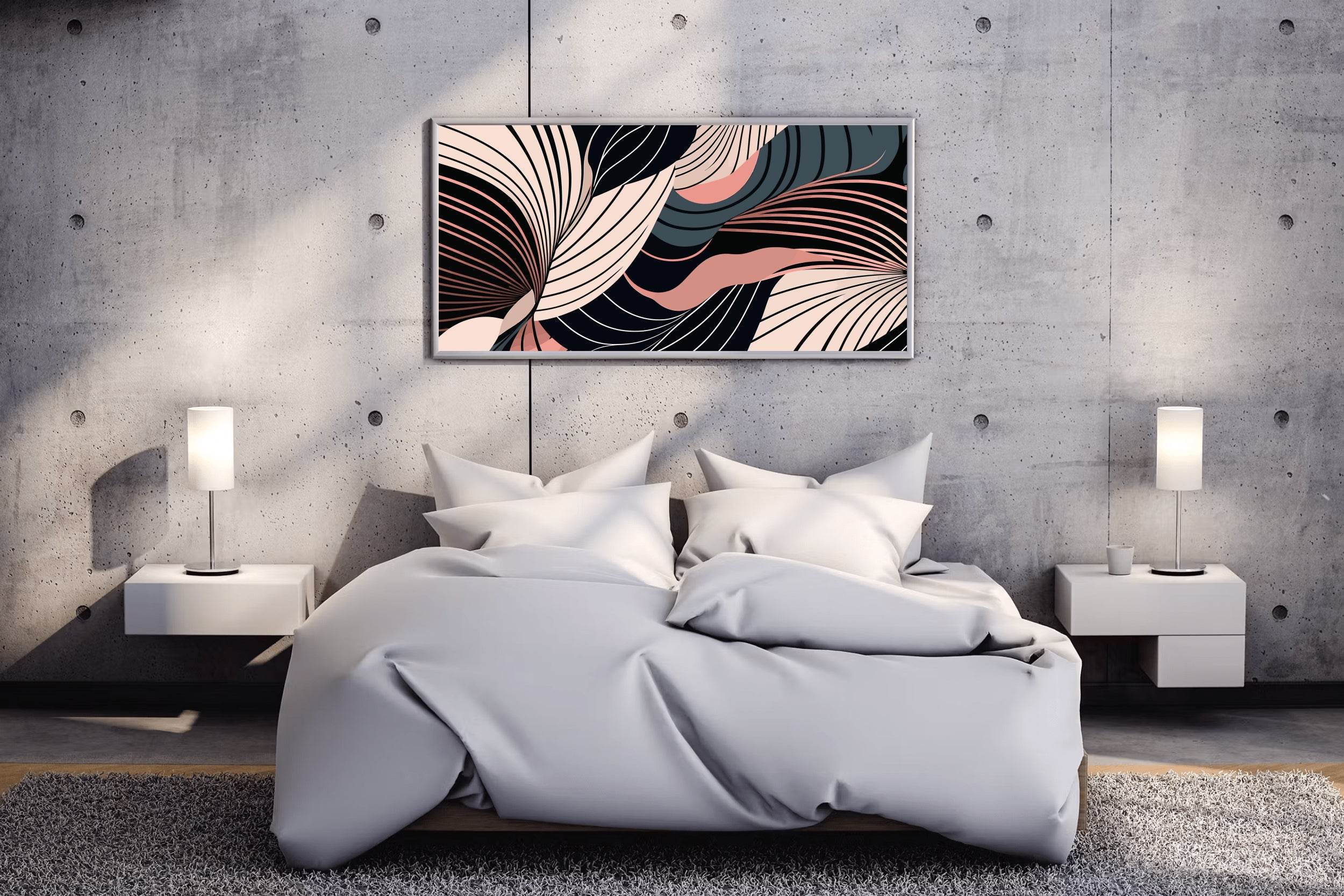 Botanical Shape Abstract Wall Art - beink online art store