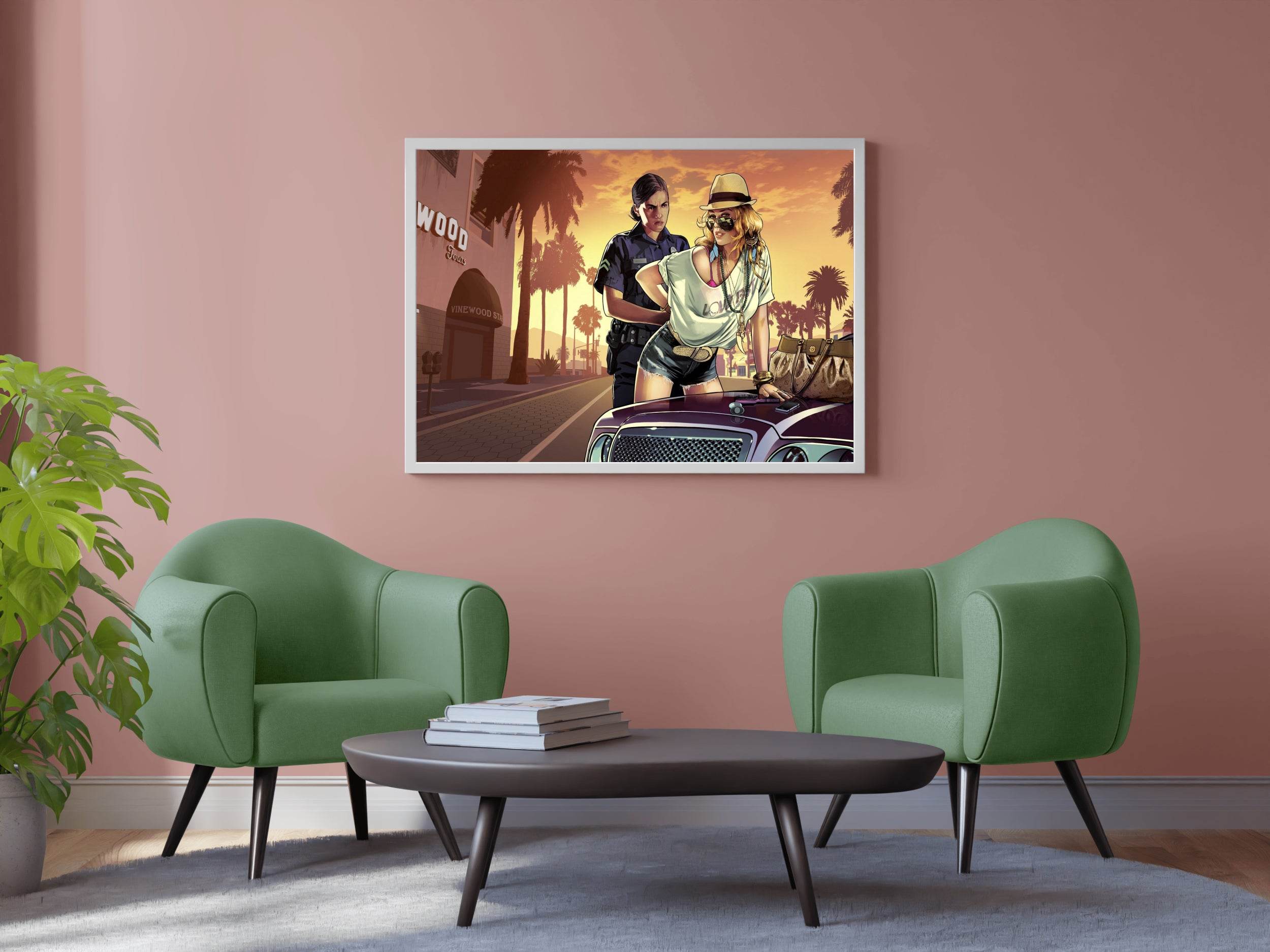 GTA 5 Gaming Wall Art - beink online art store