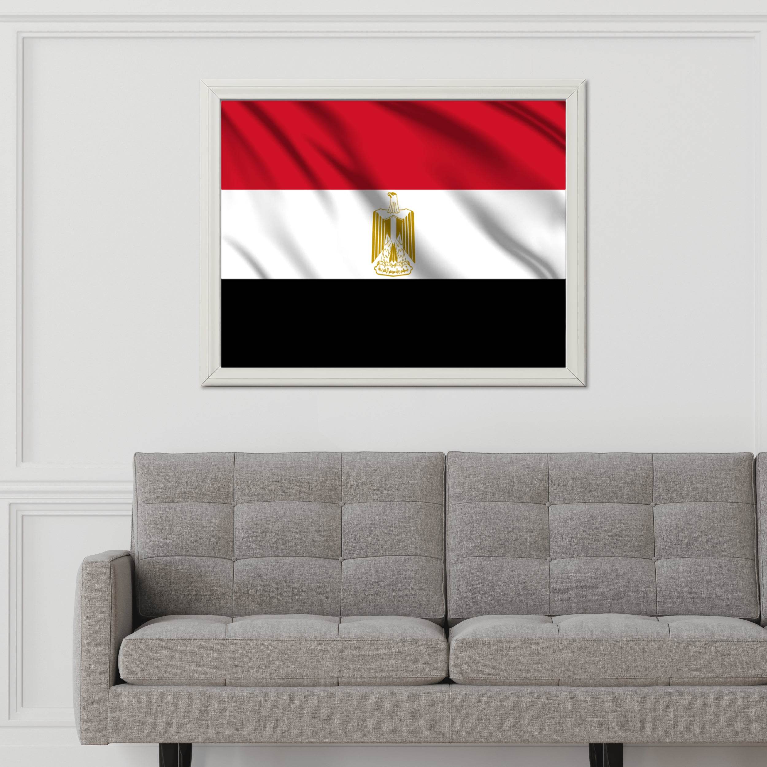 Egypt National Flag Wall Art - beink online art store