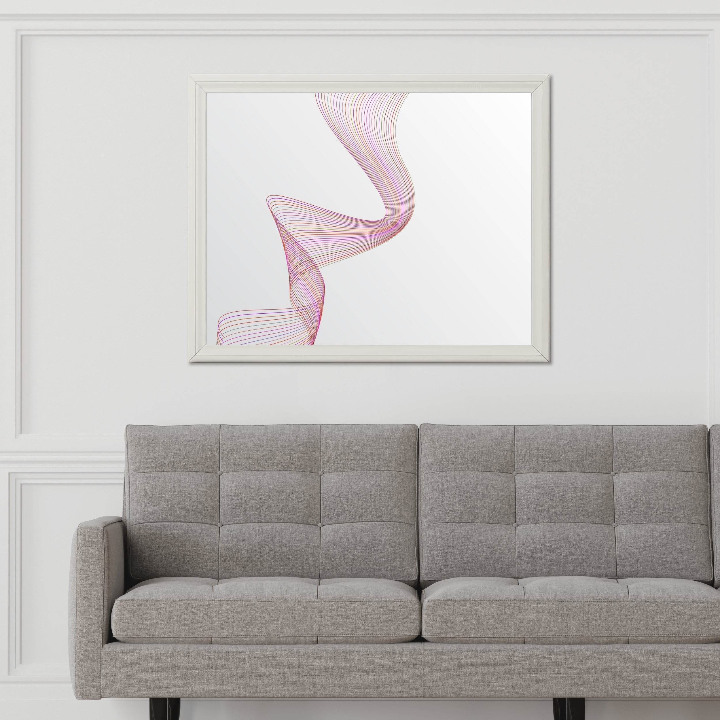Wrapped Diagonal Stripped Abstract Wall Art - beink online art store