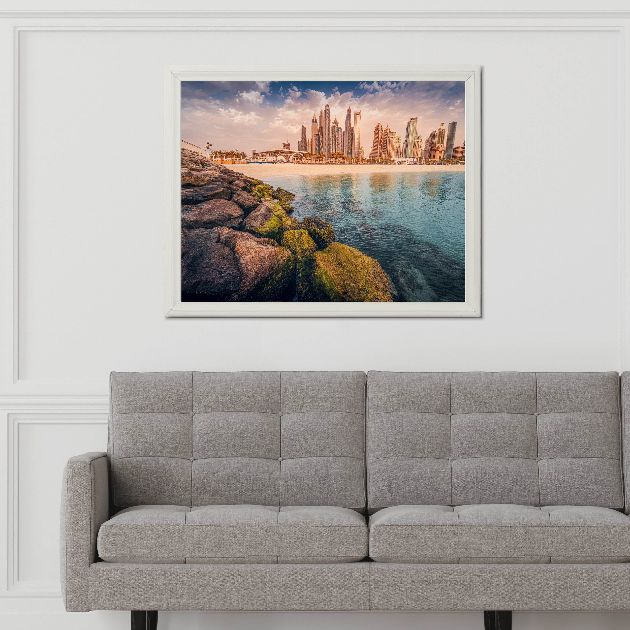 Incredible Dubai Beach Wall Art - beink online art store