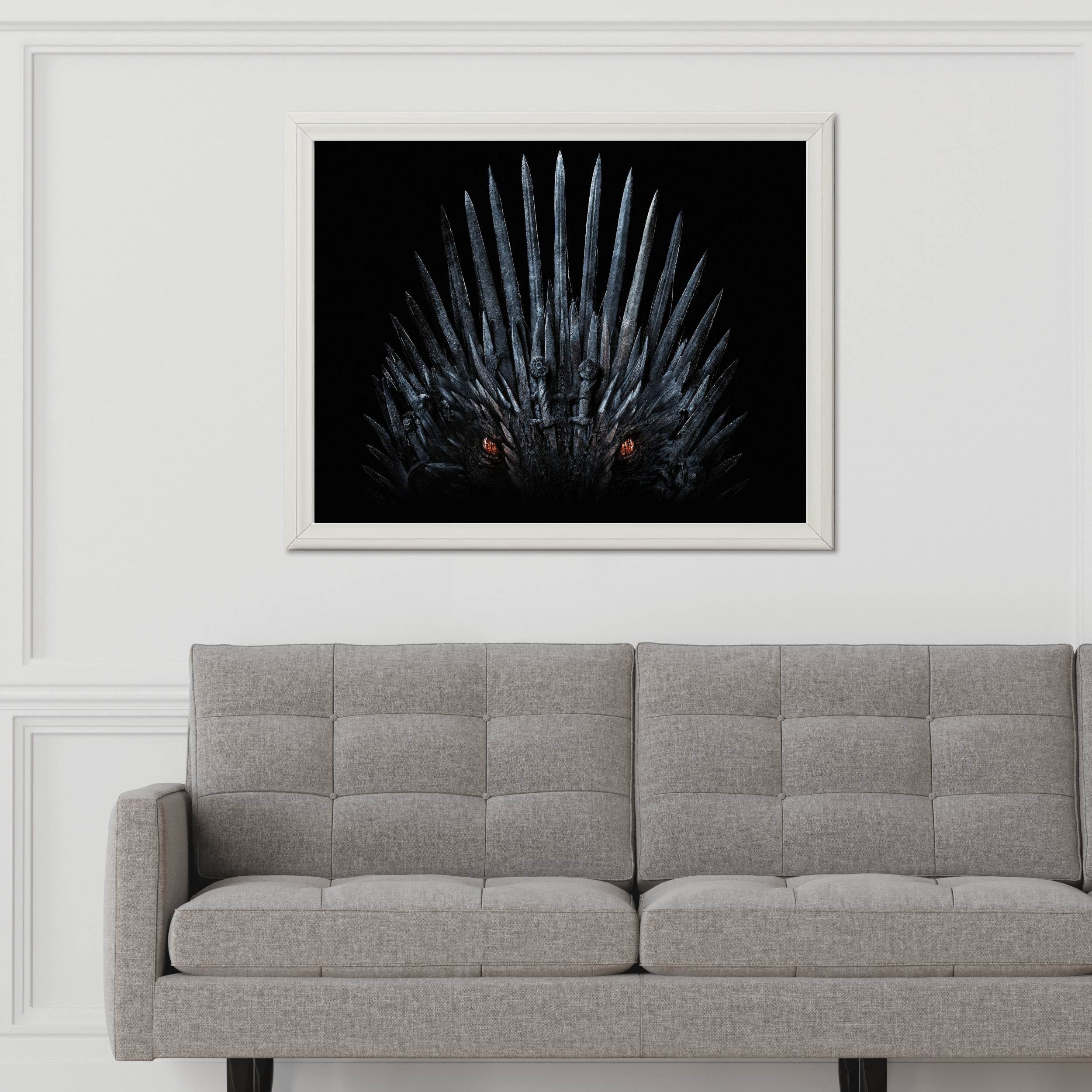 Game of Thrones Iron Throne Wall Art - beink online art store