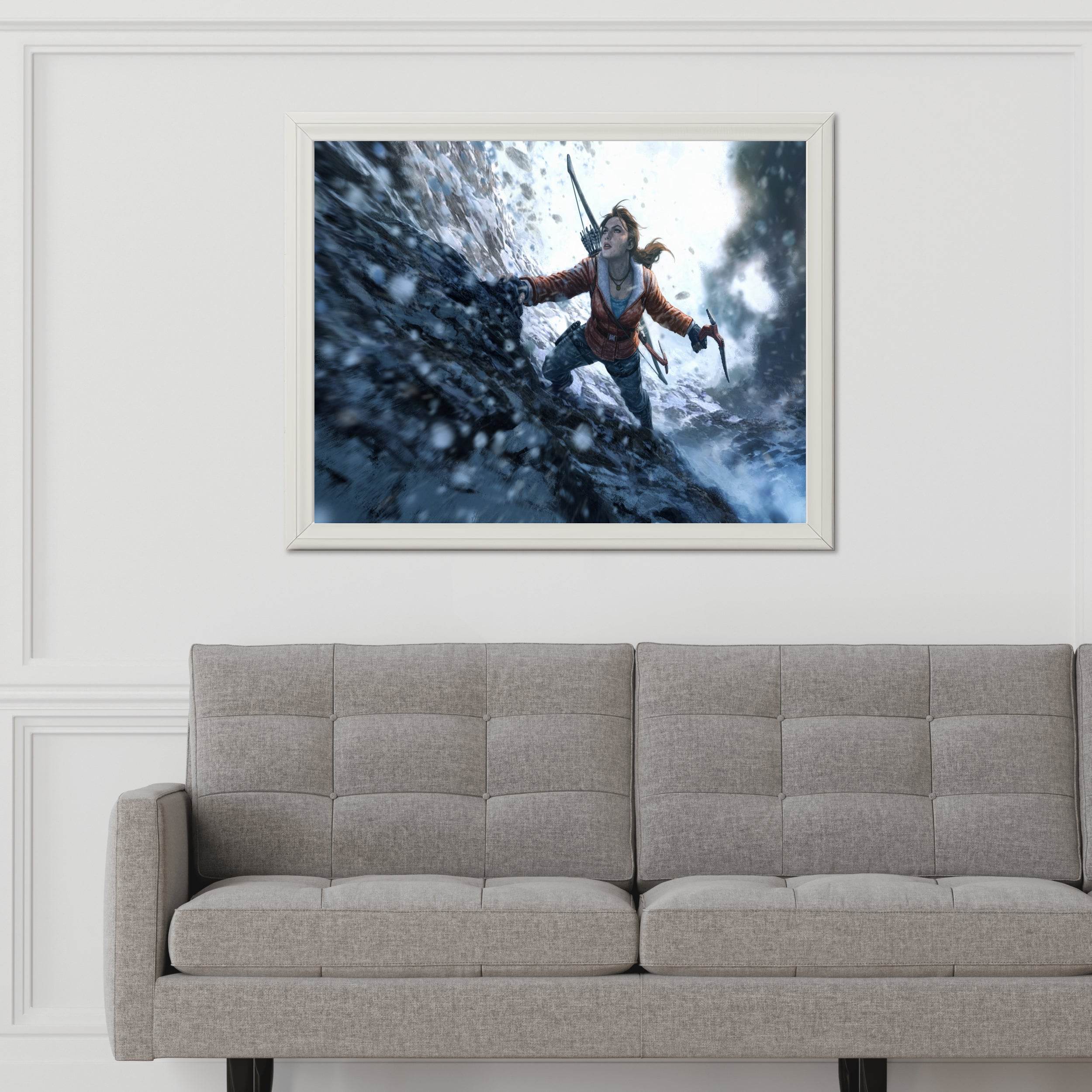 Tomb Raider Gaming Wall Art - beink online art store