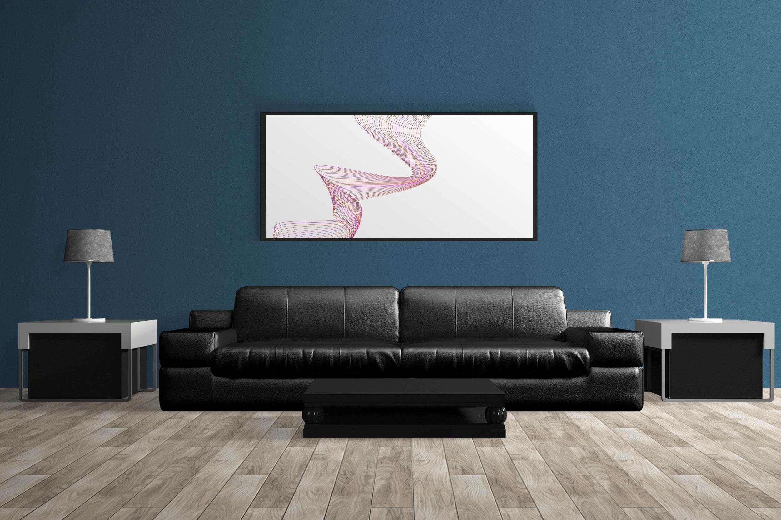 Wrapped Diagonal Stripped Abstract Wall Art - beink online art store