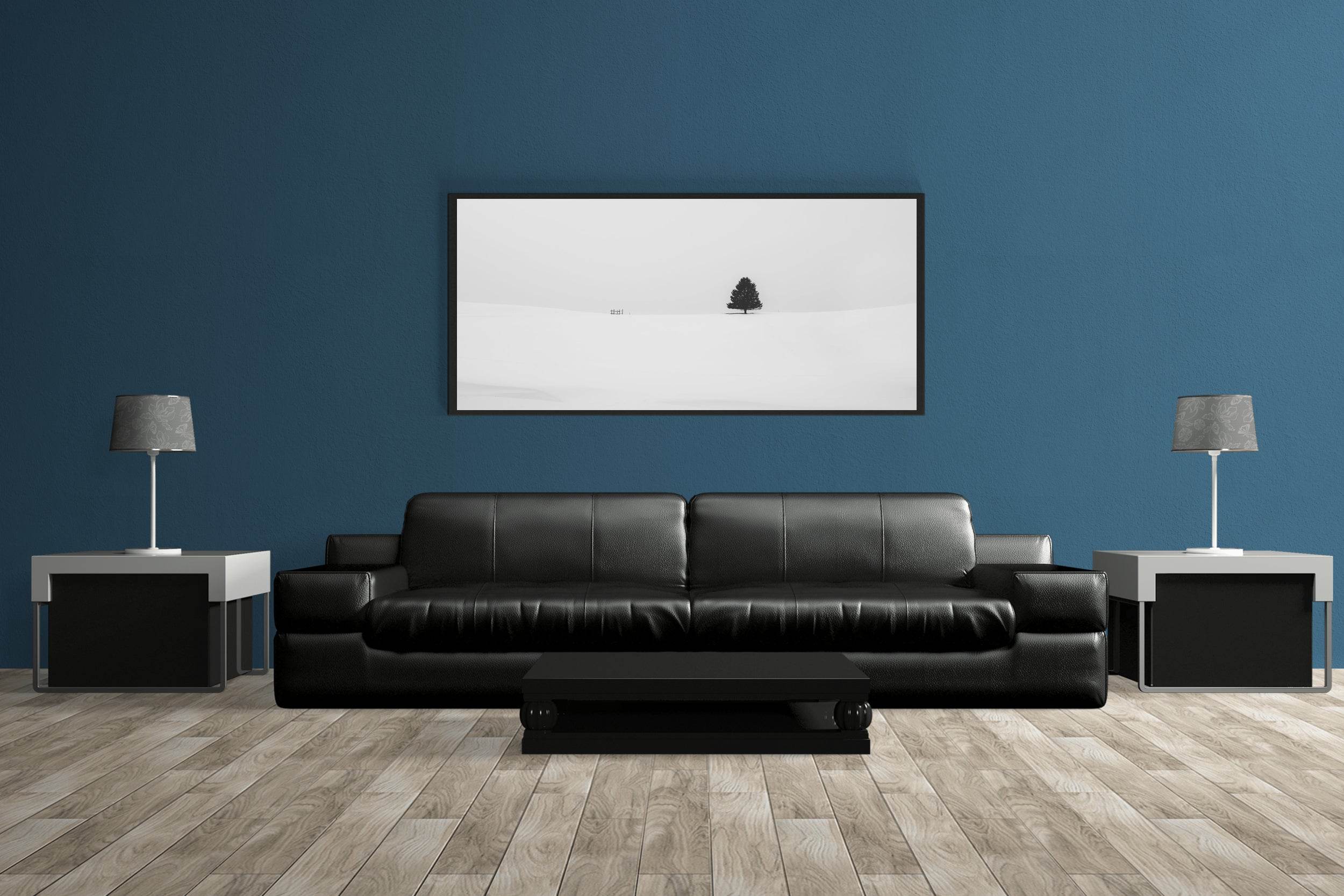 Pine Tree Black & White Wall Art - beink online art store