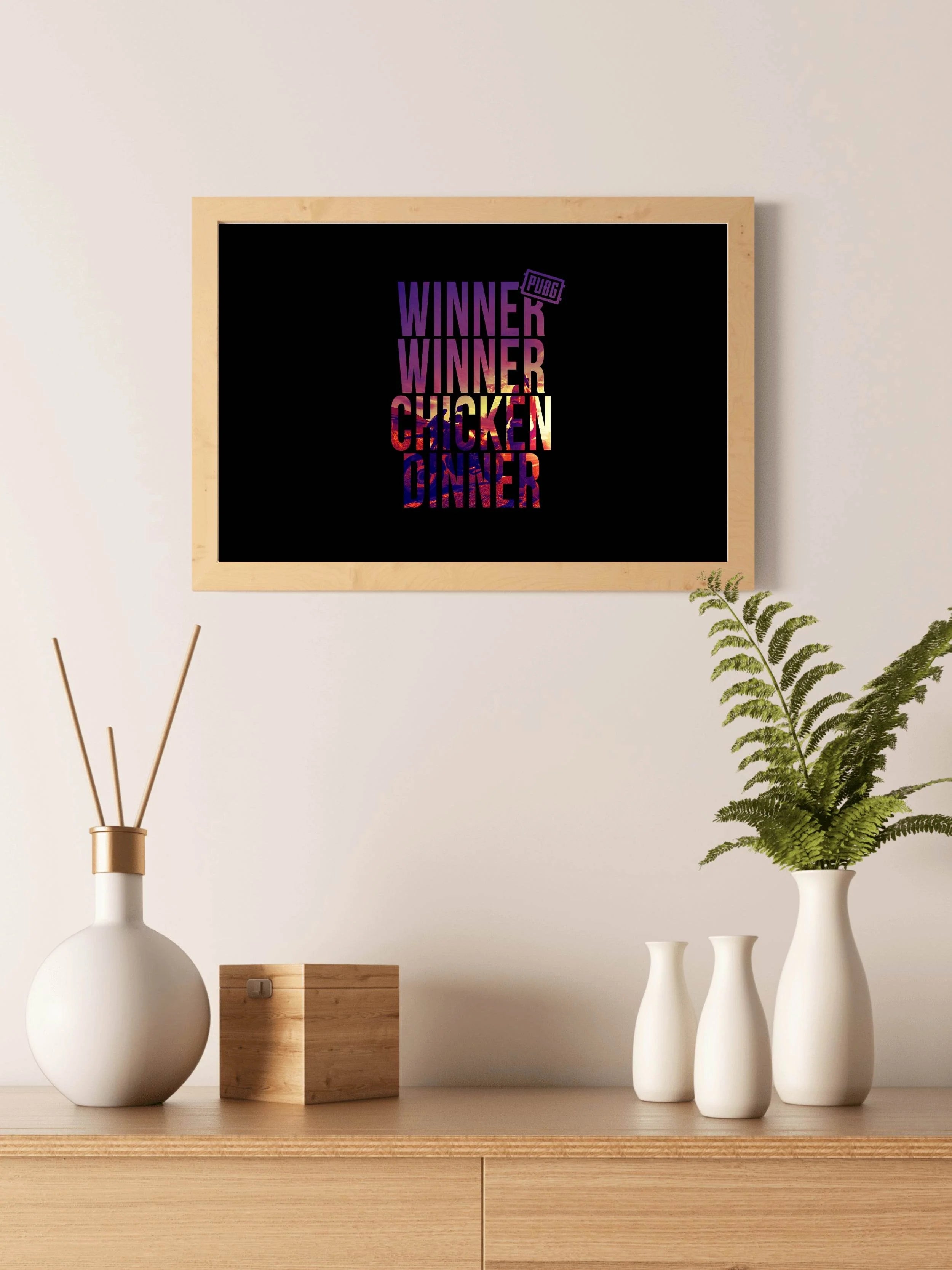 PUBG Gaming Wall Art - beink online art store