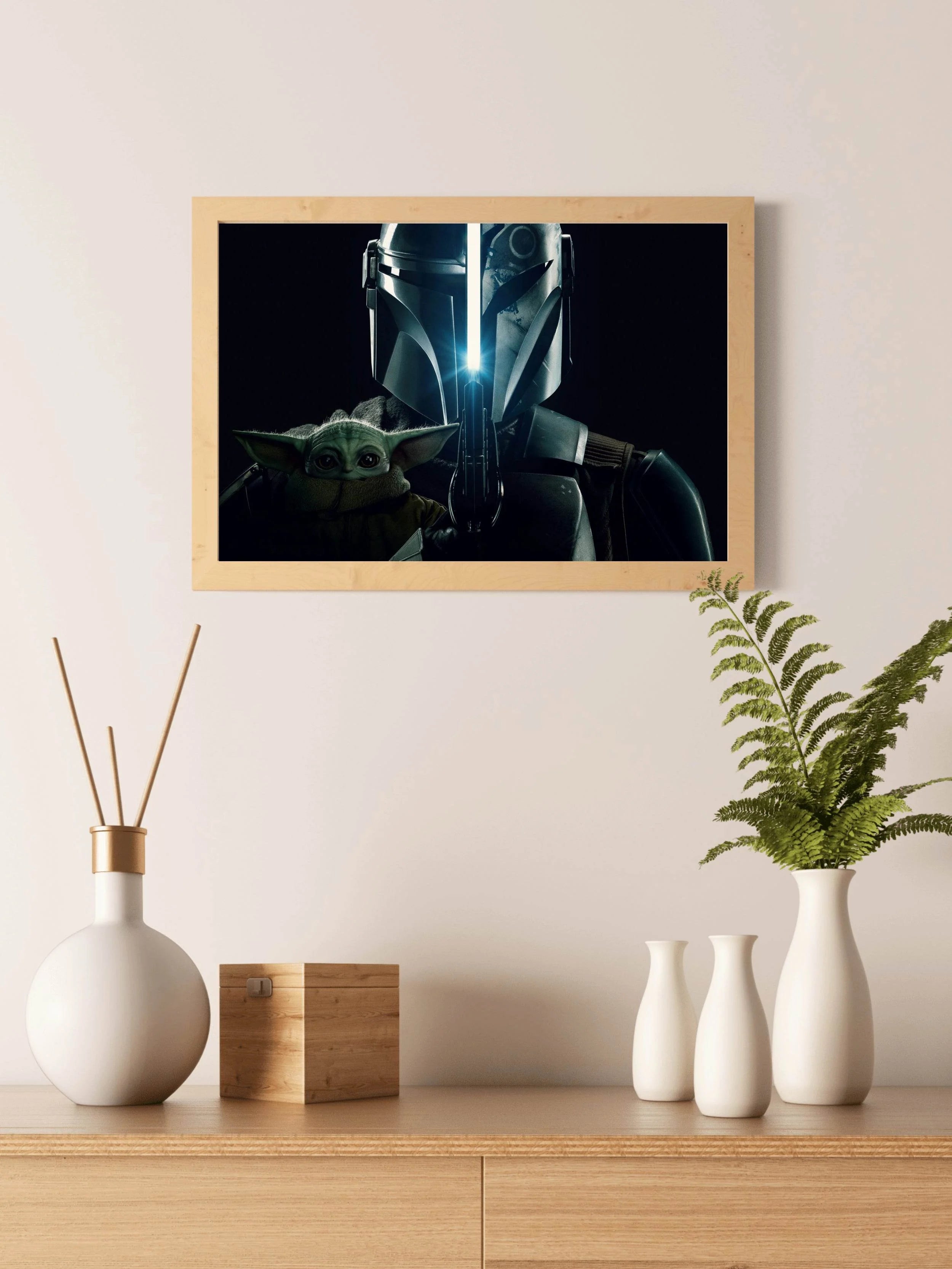 The Mandalorian Wall Art - beink online art store