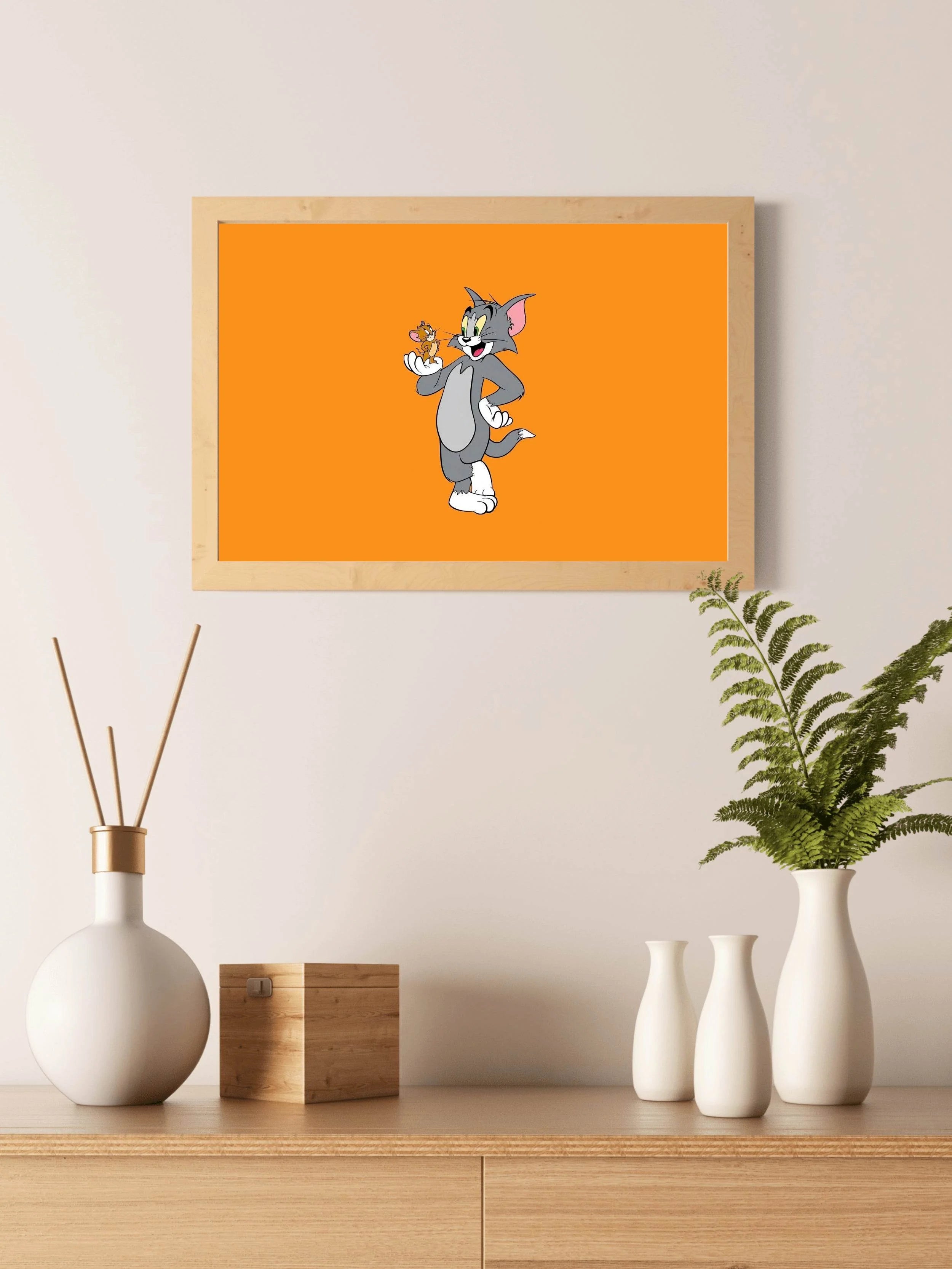 tom and jerry Wall Art - beink online art store
