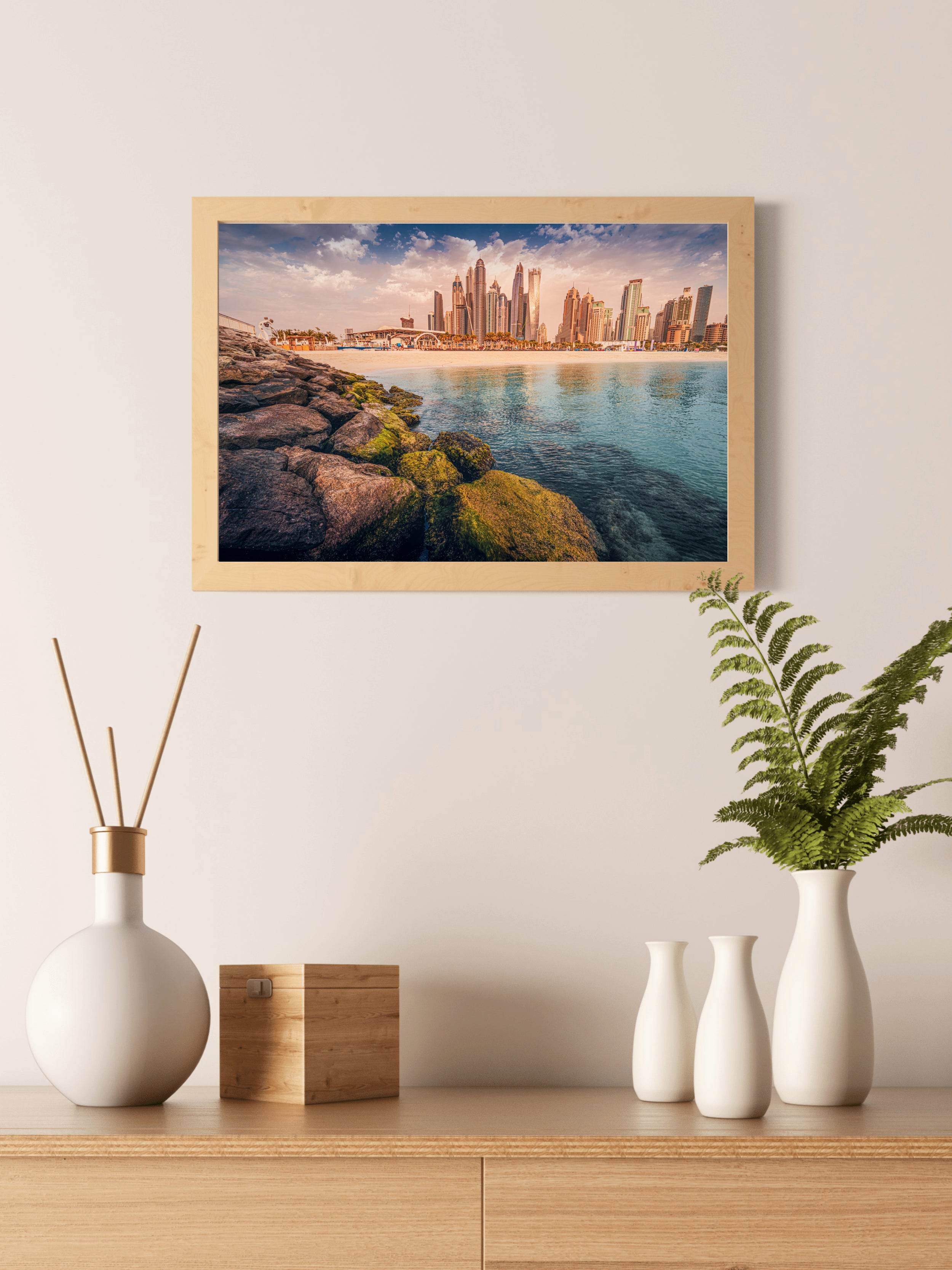 Incredible Dubai Beach Wall Art - beink online art store