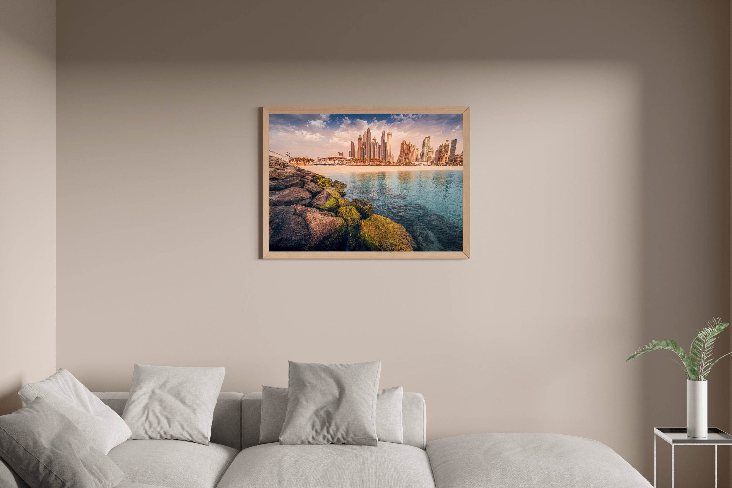 Incredible Dubai Beach Wall Art - beink online art store
