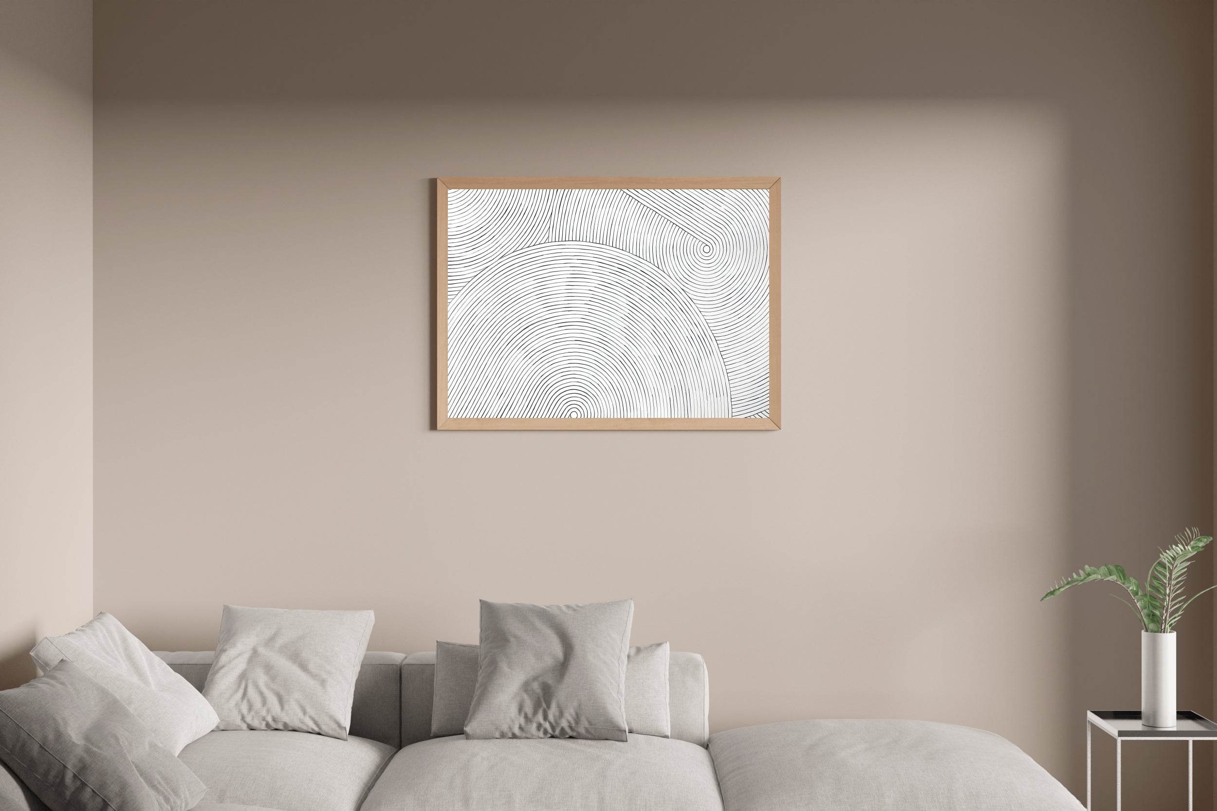 Circular Symphony Modern Wall Art - beink online art store