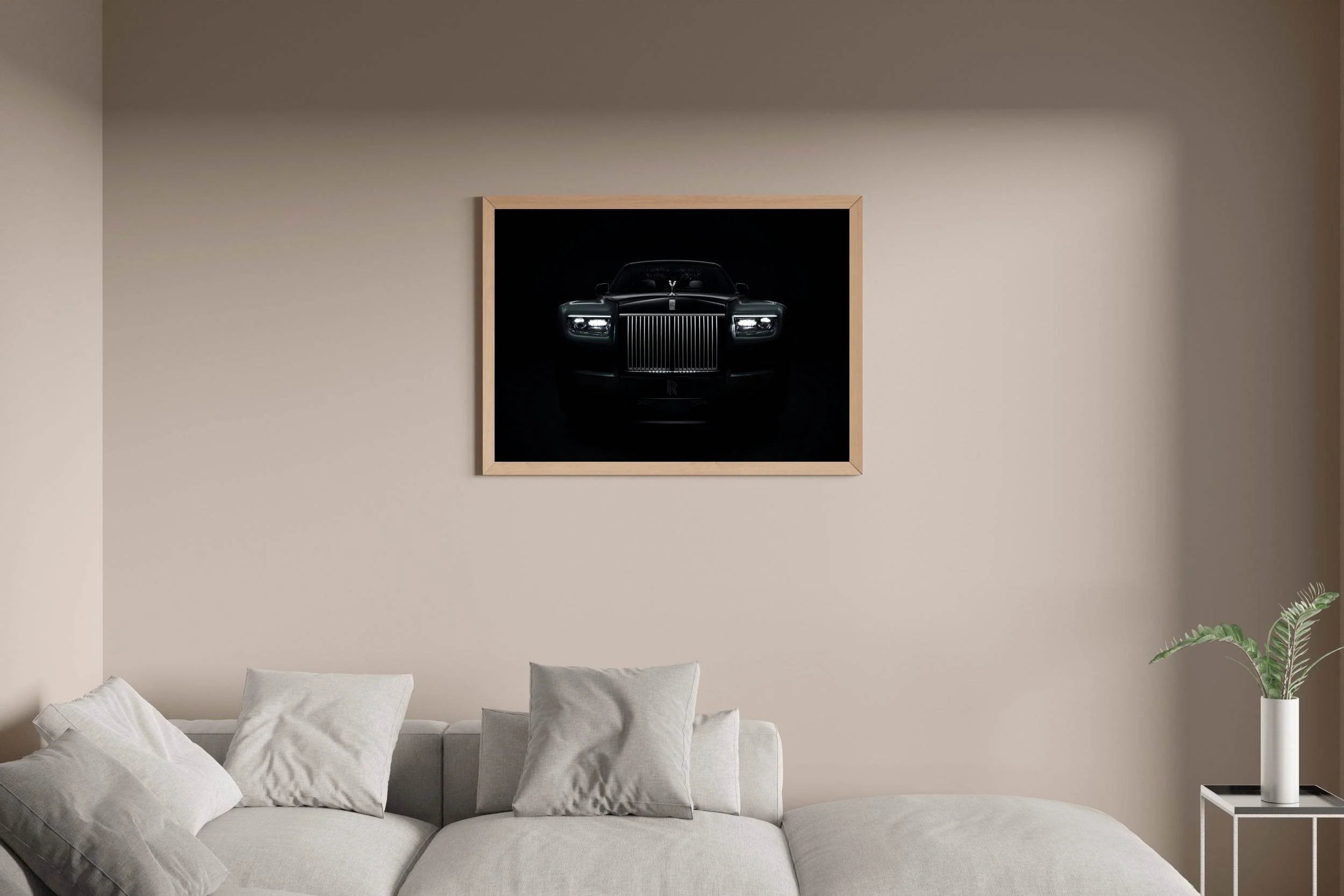 Rolls Royce Cullinan Series Black & White Wall Art - beink online art store