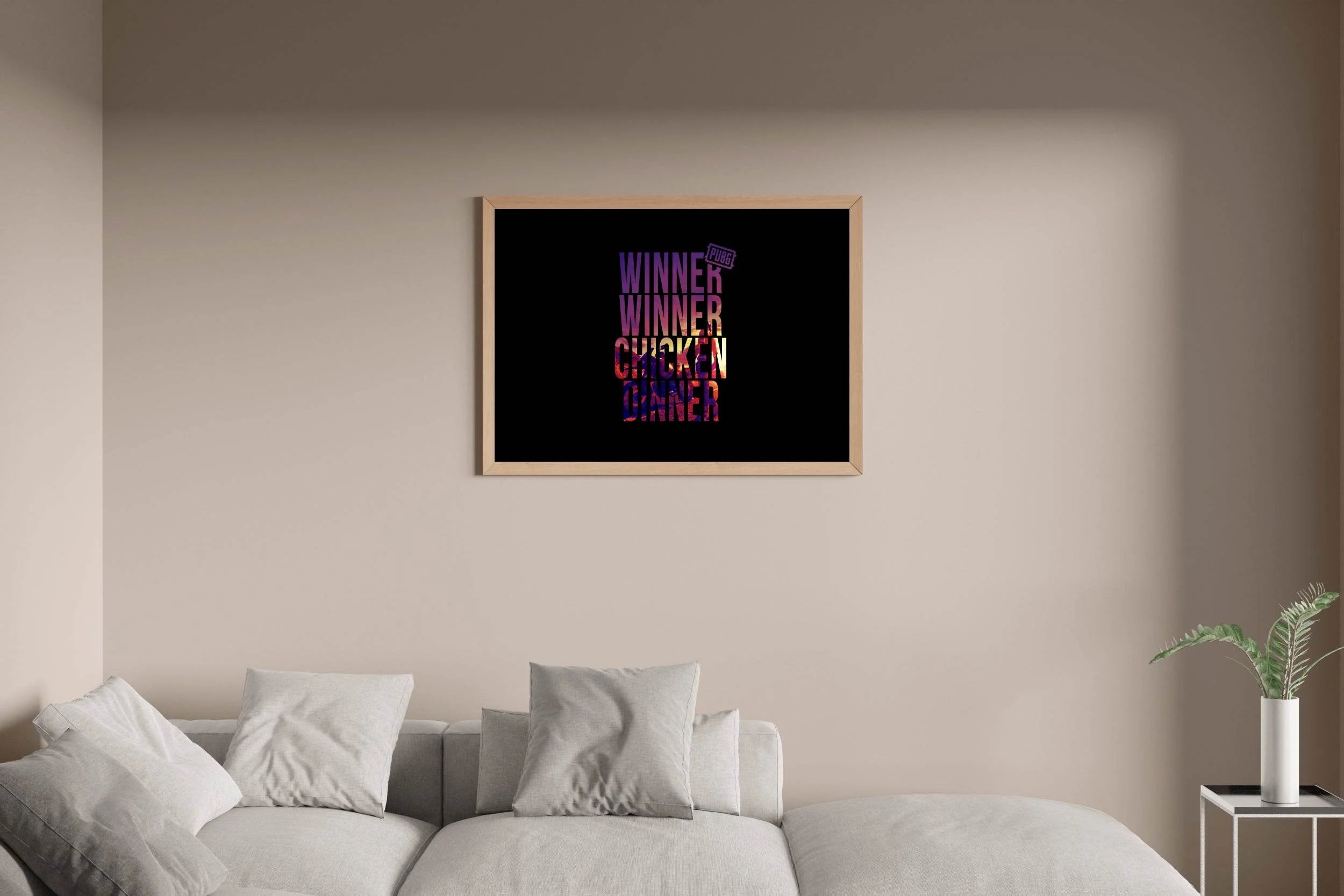 PUBG Gaming Wall Art - beink online art store