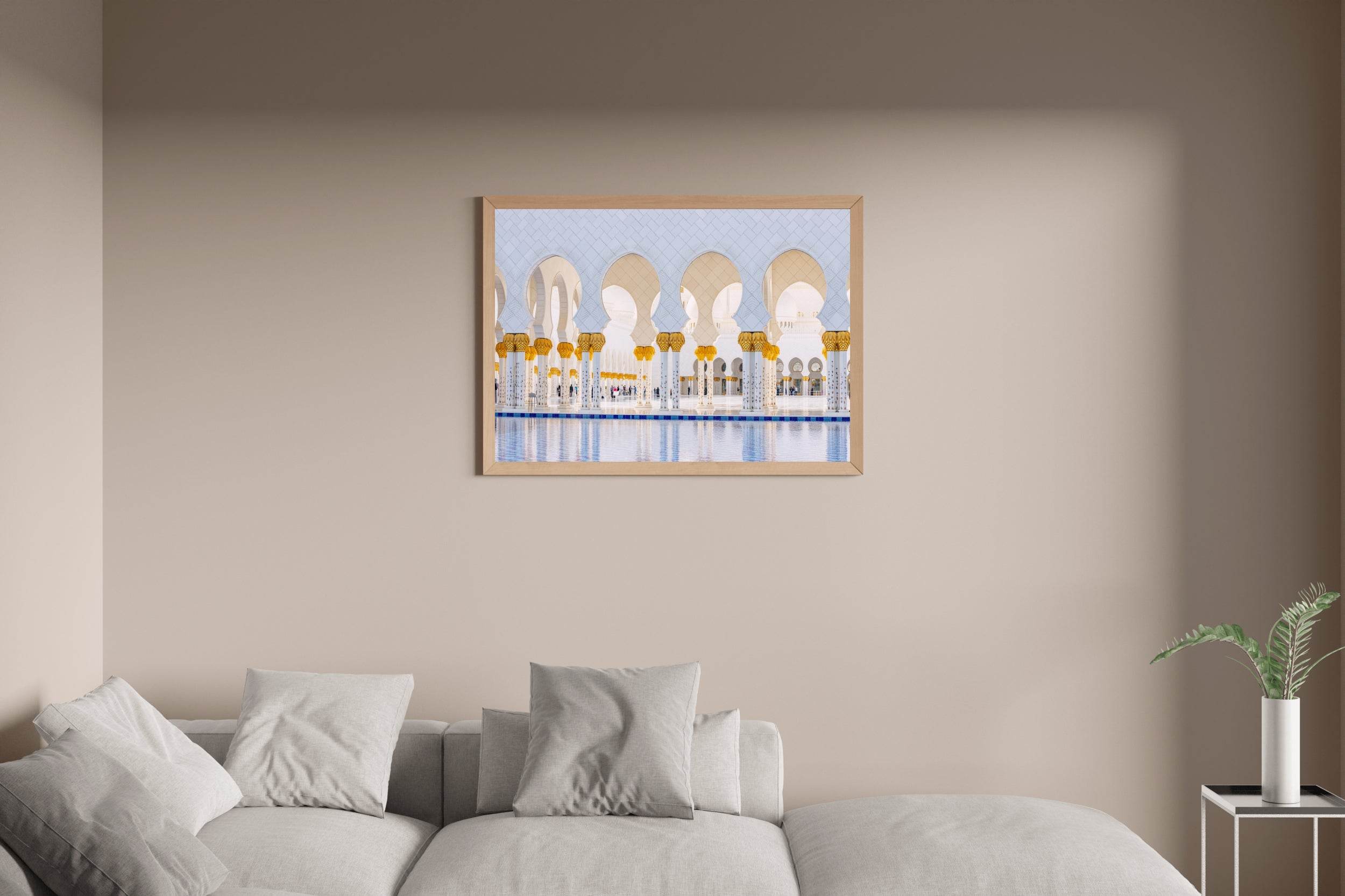 Columns by the Water Wall Art - beink online art store