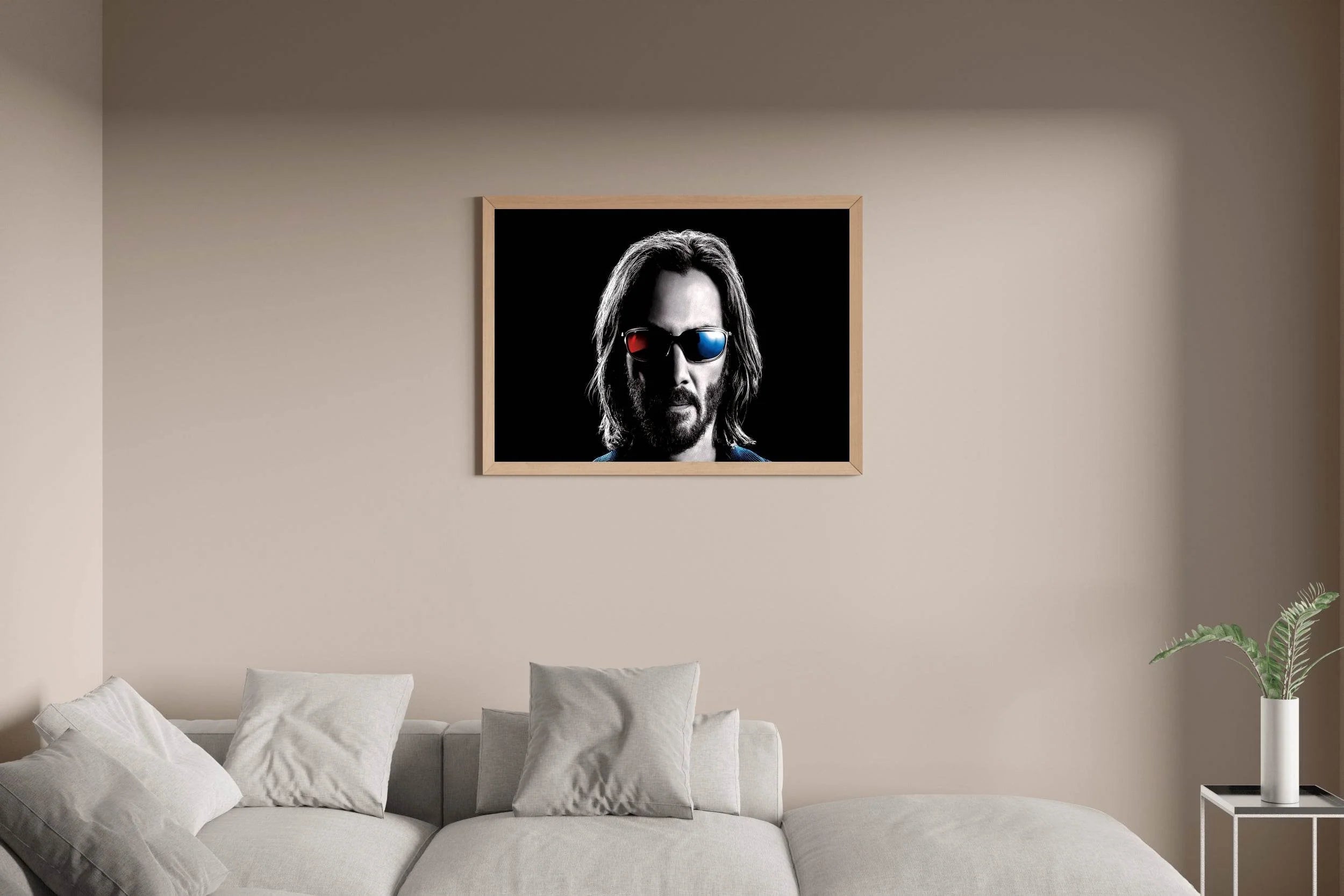 The Matrix Black and White Wall Art - beink online art store
