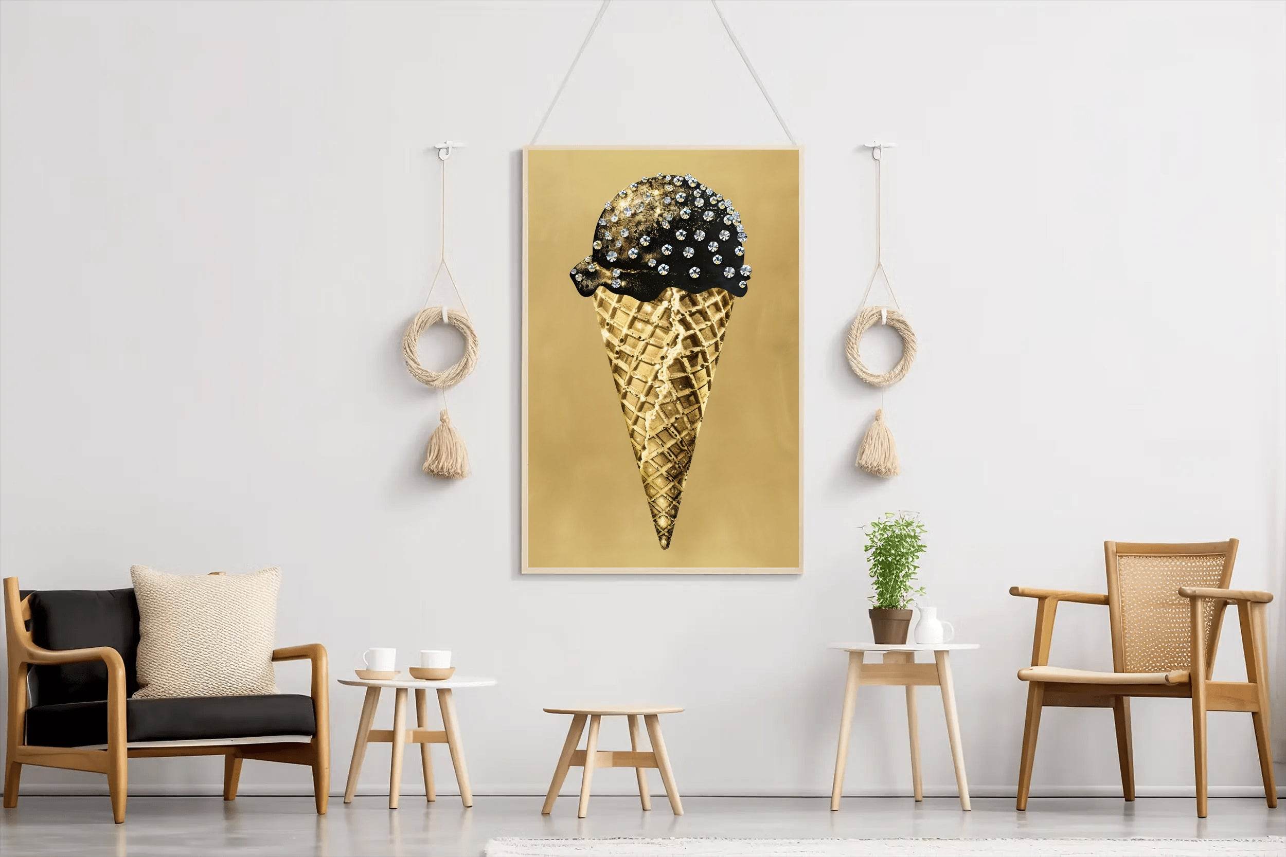 A Diamond Cone Wall Art - beink online art store