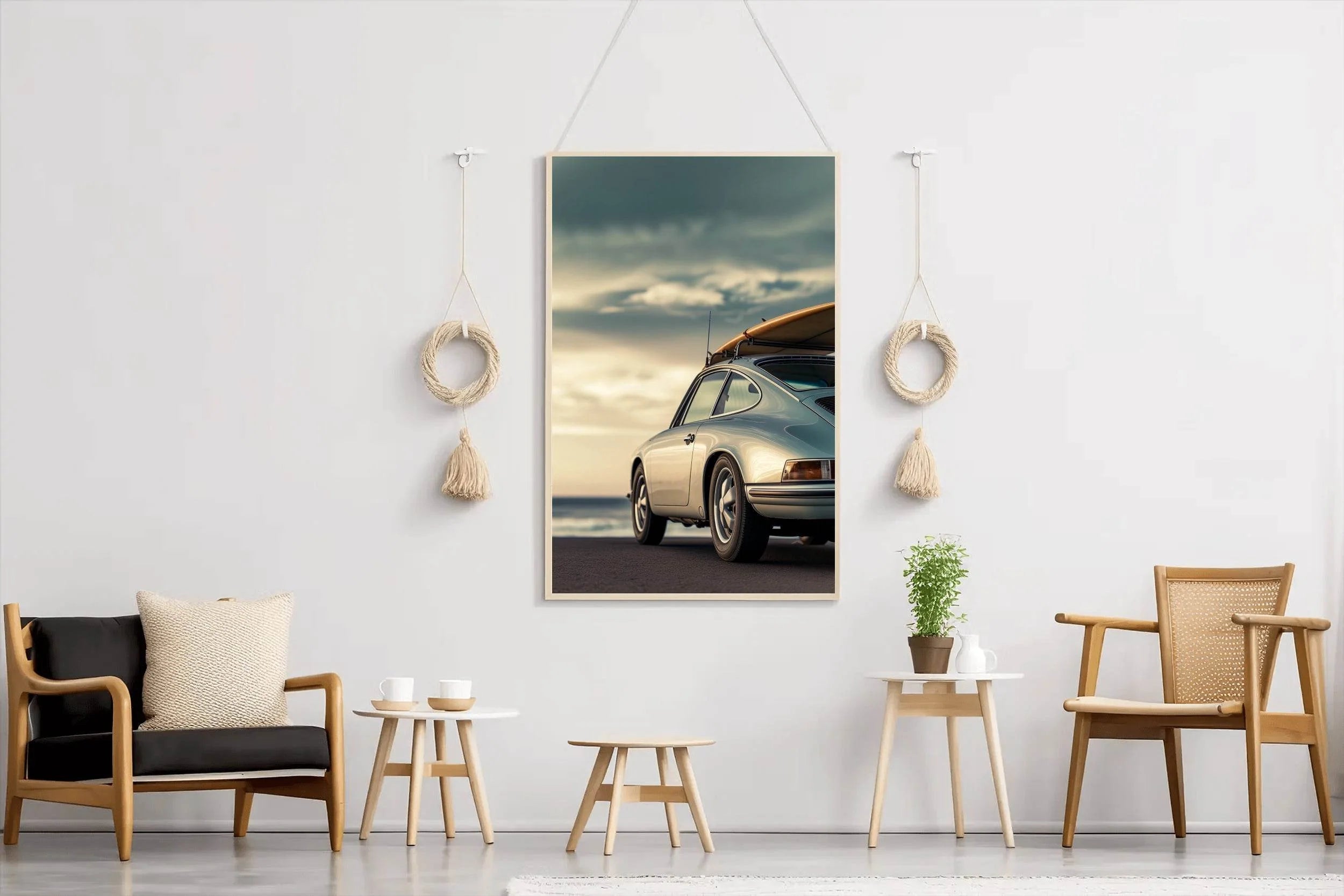 Porsche 911 Vintage Wall Art - beink online art store