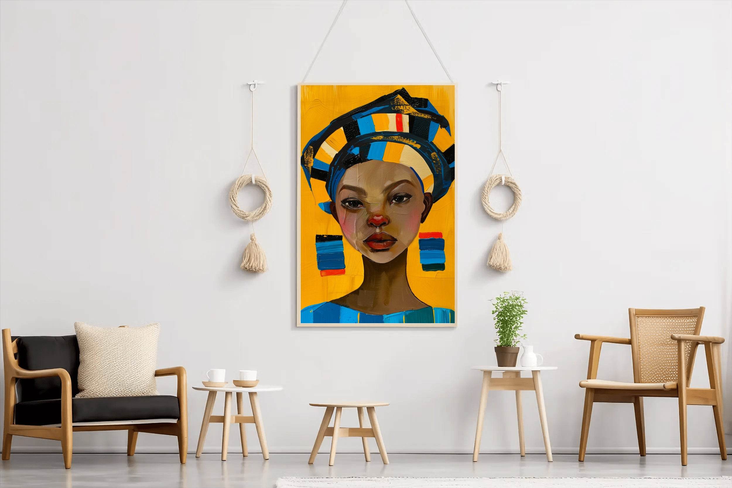 Face Collage Wall Art - beink online art store