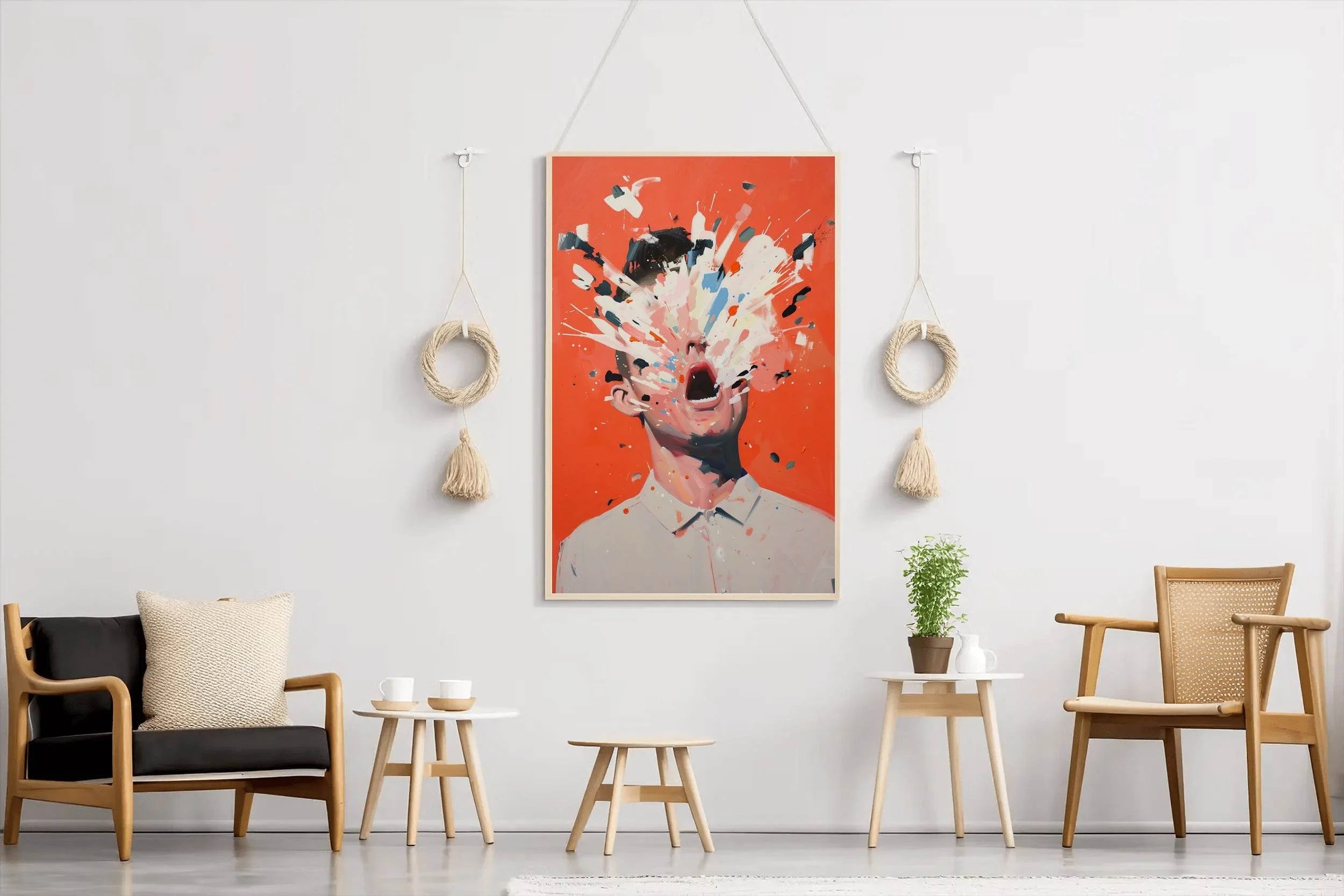 Explosion of Colorful Outburst Wall Art - beink online art store