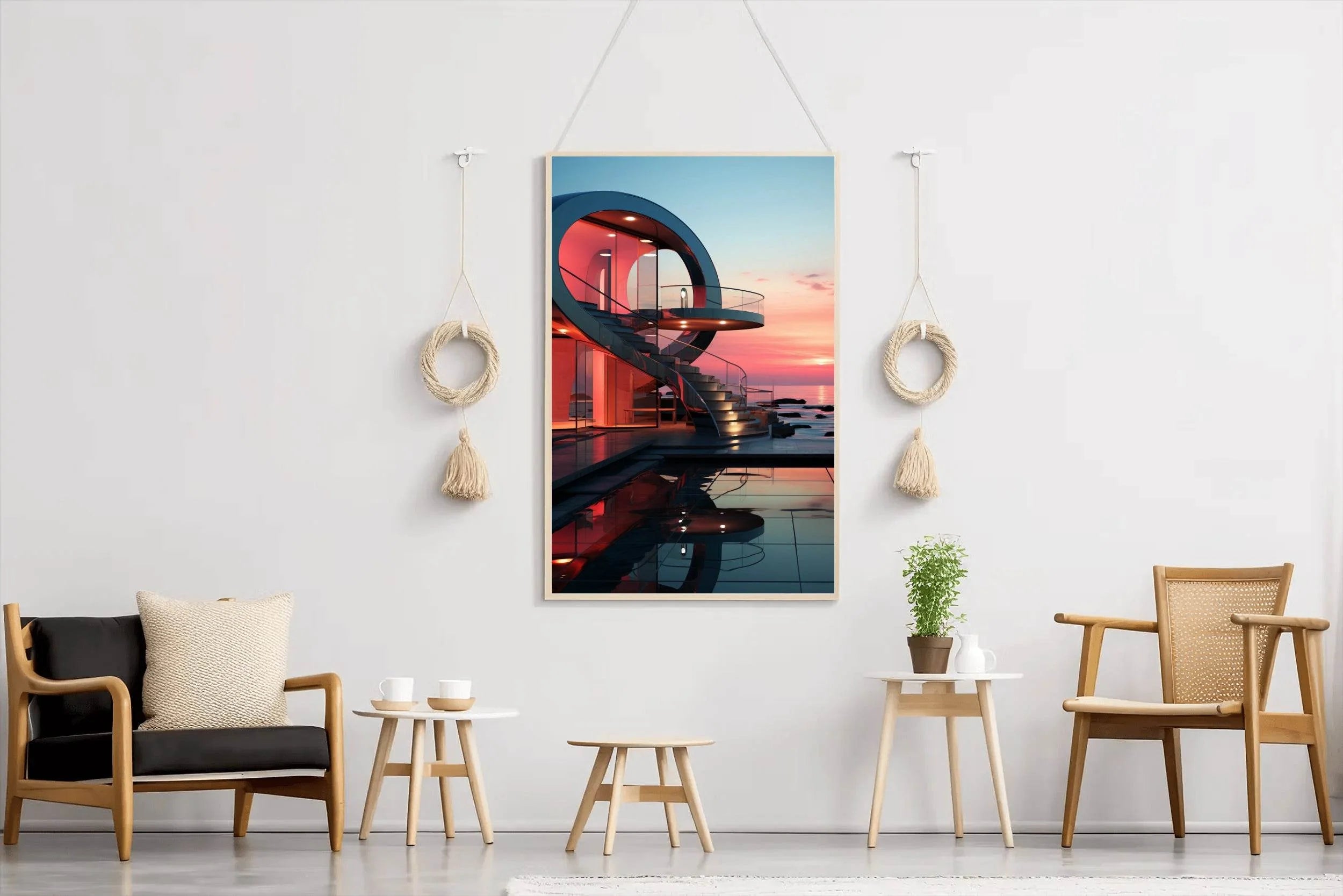 Beautiful MCM House Wall Art - beink online art store