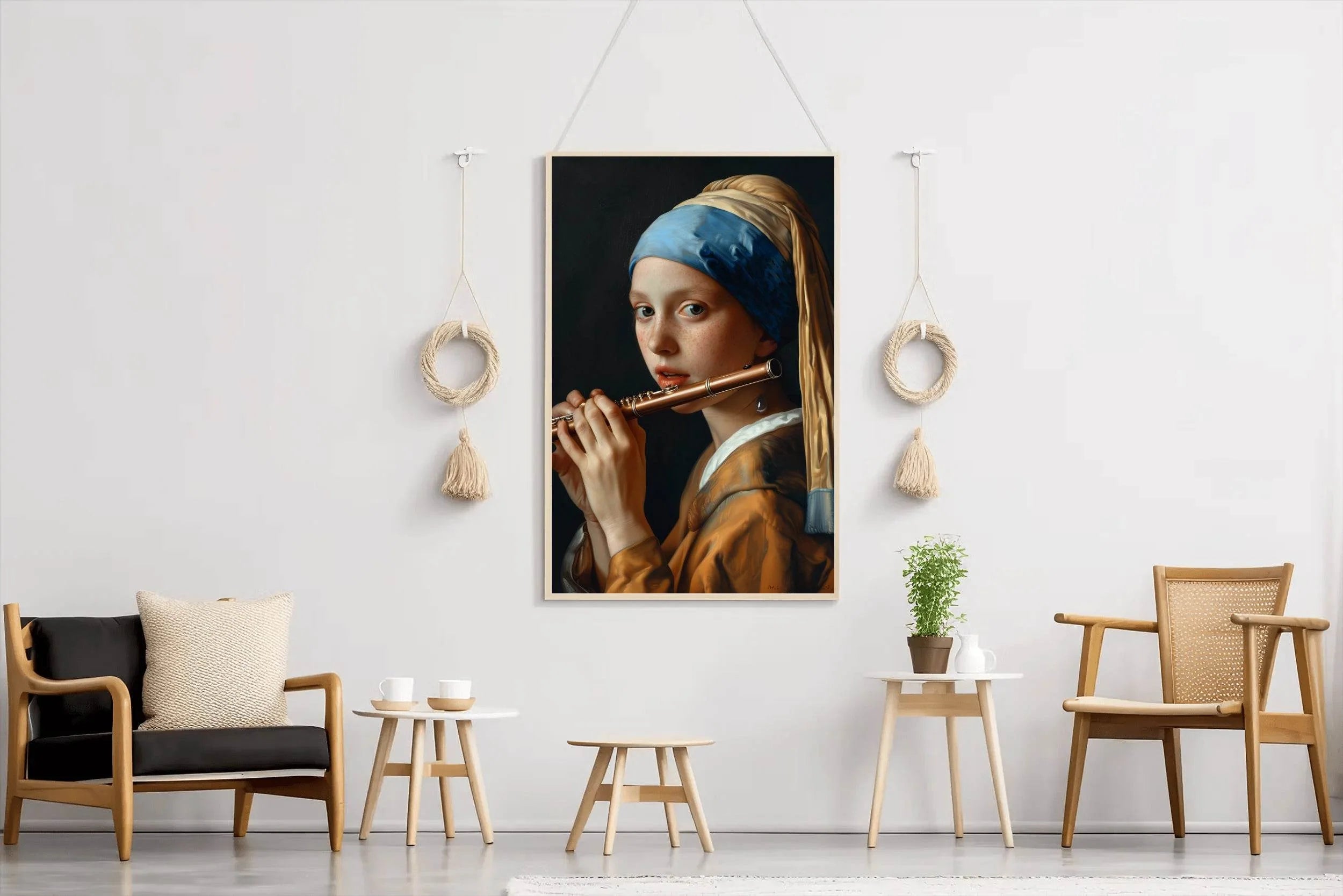 Musician Girl Wall Art - beink online art store