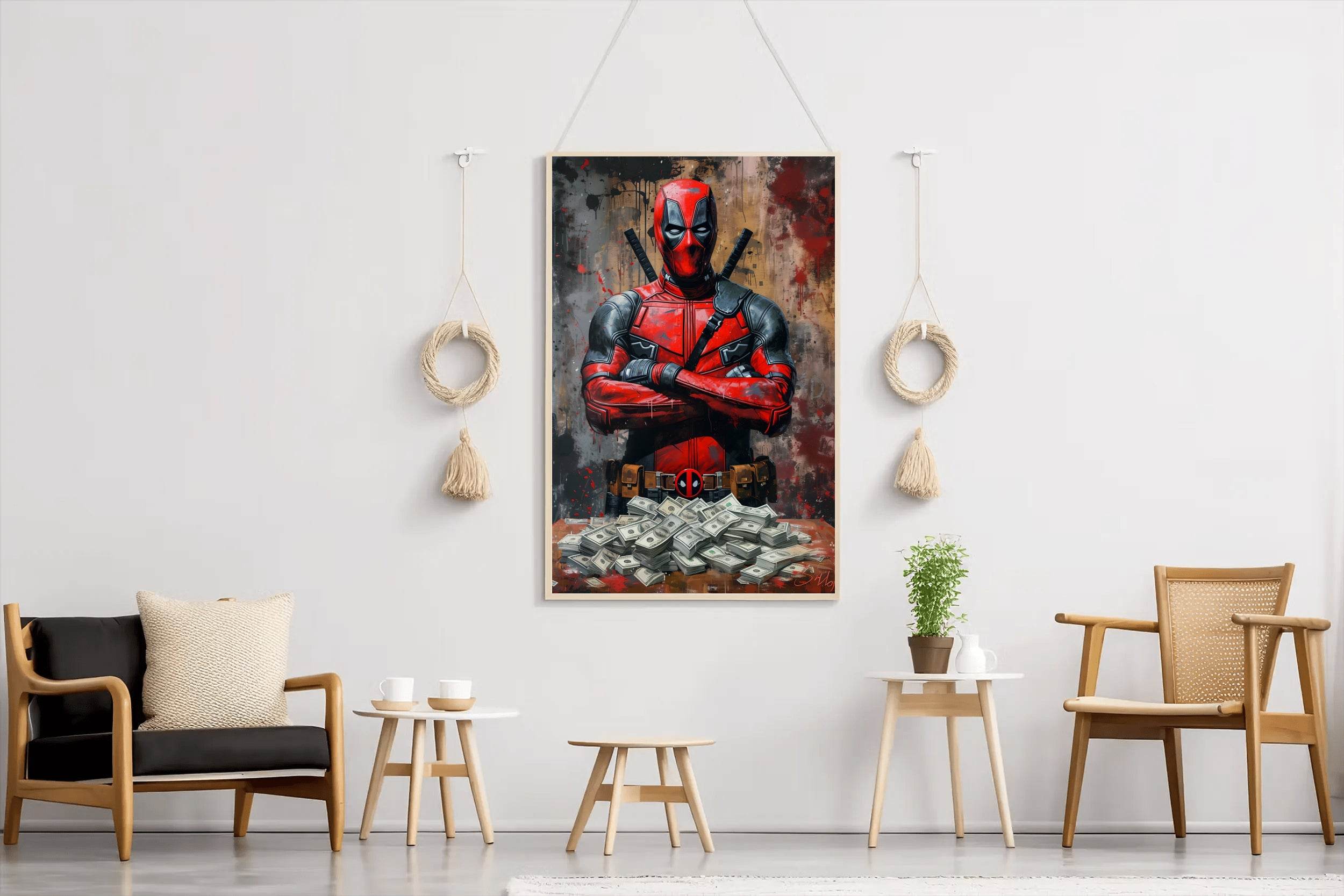Deadpool Premium Wall Art - beink online art store