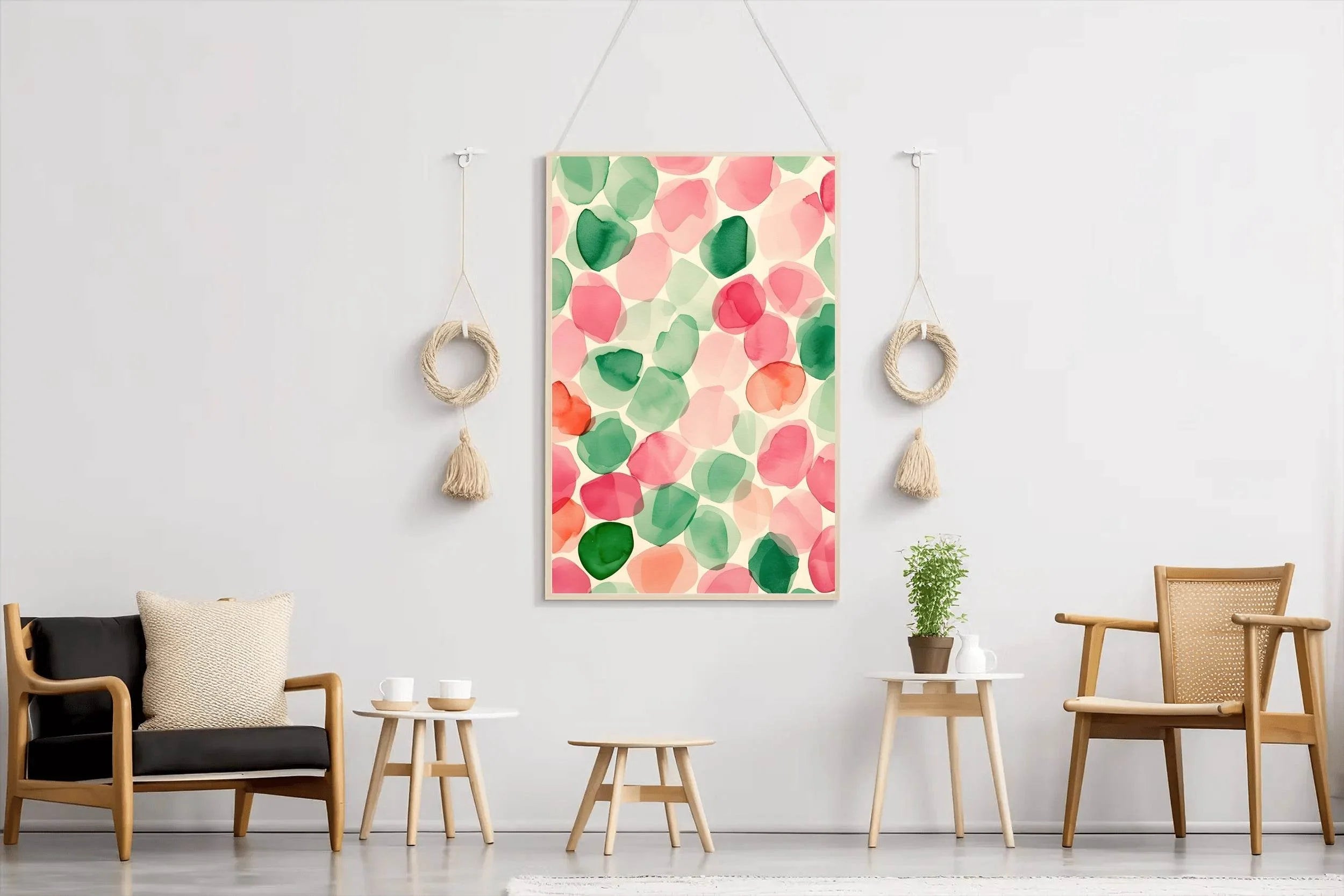 A Close Up of a Watercolor Painting Digital Art - beink online art store