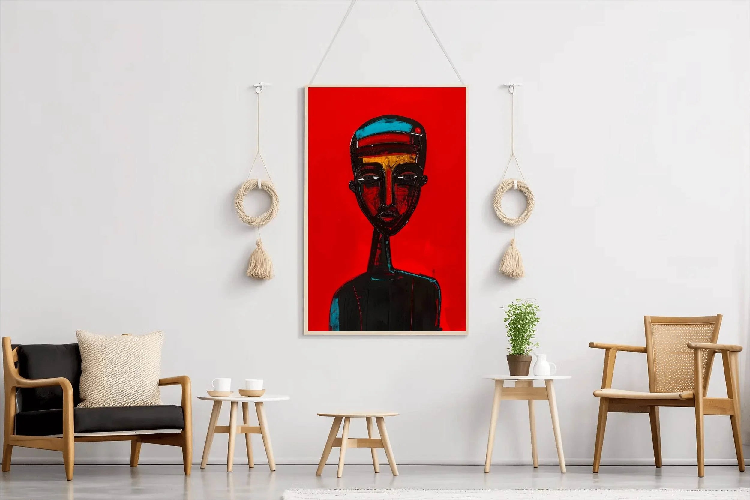 Tribal Mask Wall Art - beink online art store