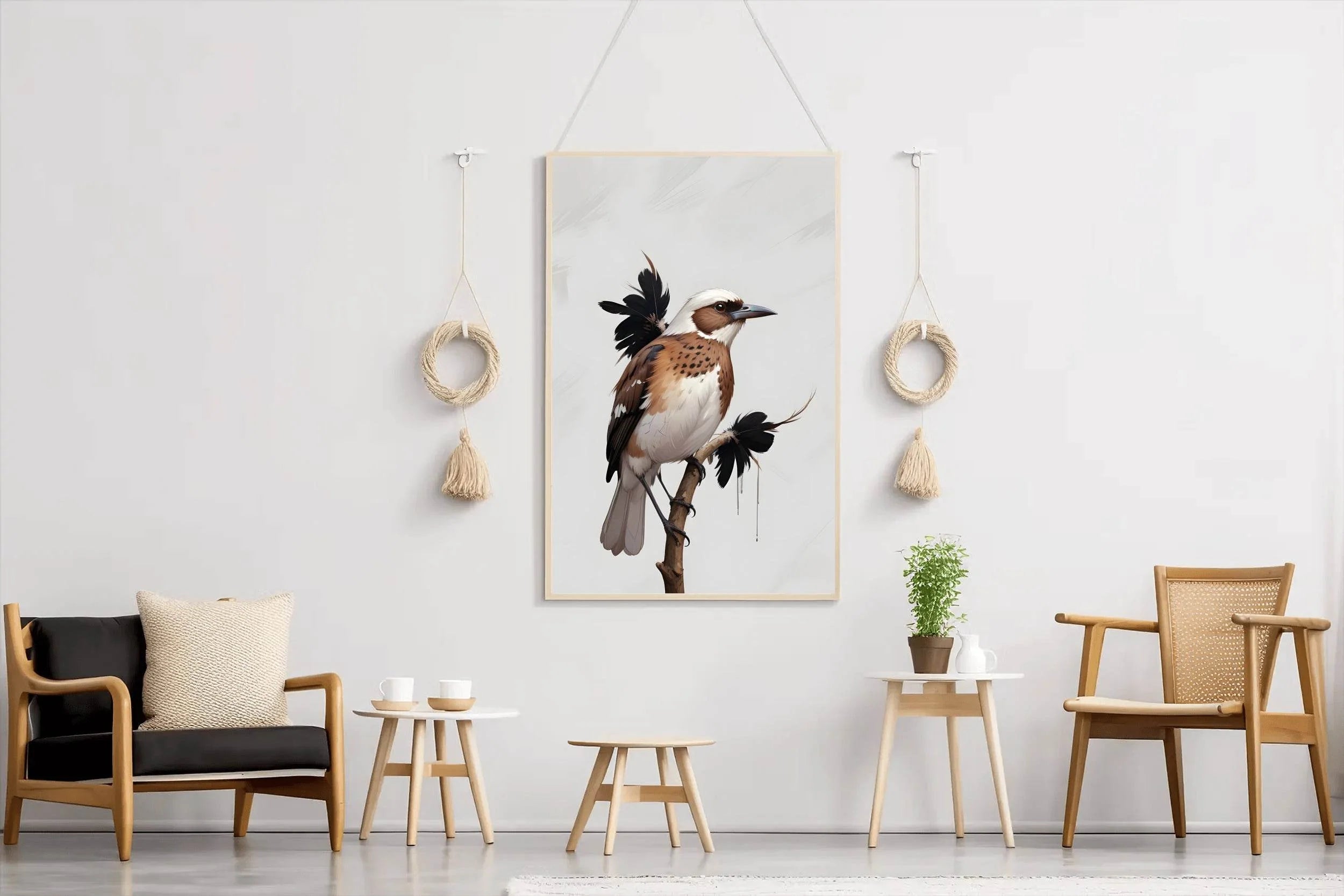 Painting of Kookaburra Bird Wall Art - beink online art store