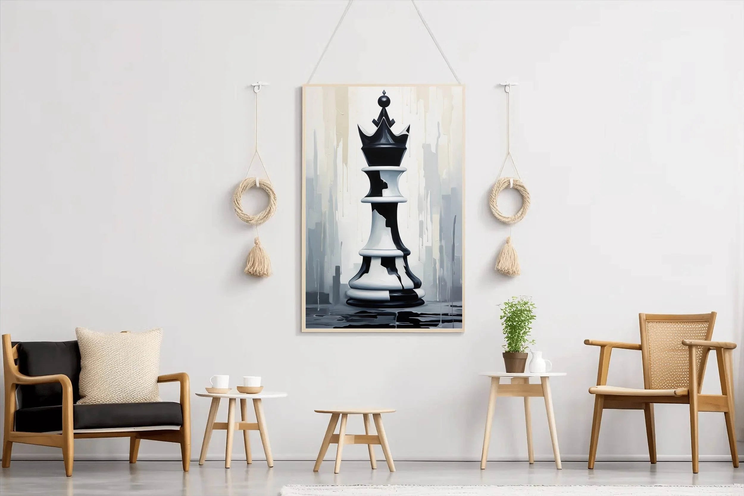 Chess Knight Picture Wall Art - beink online art store