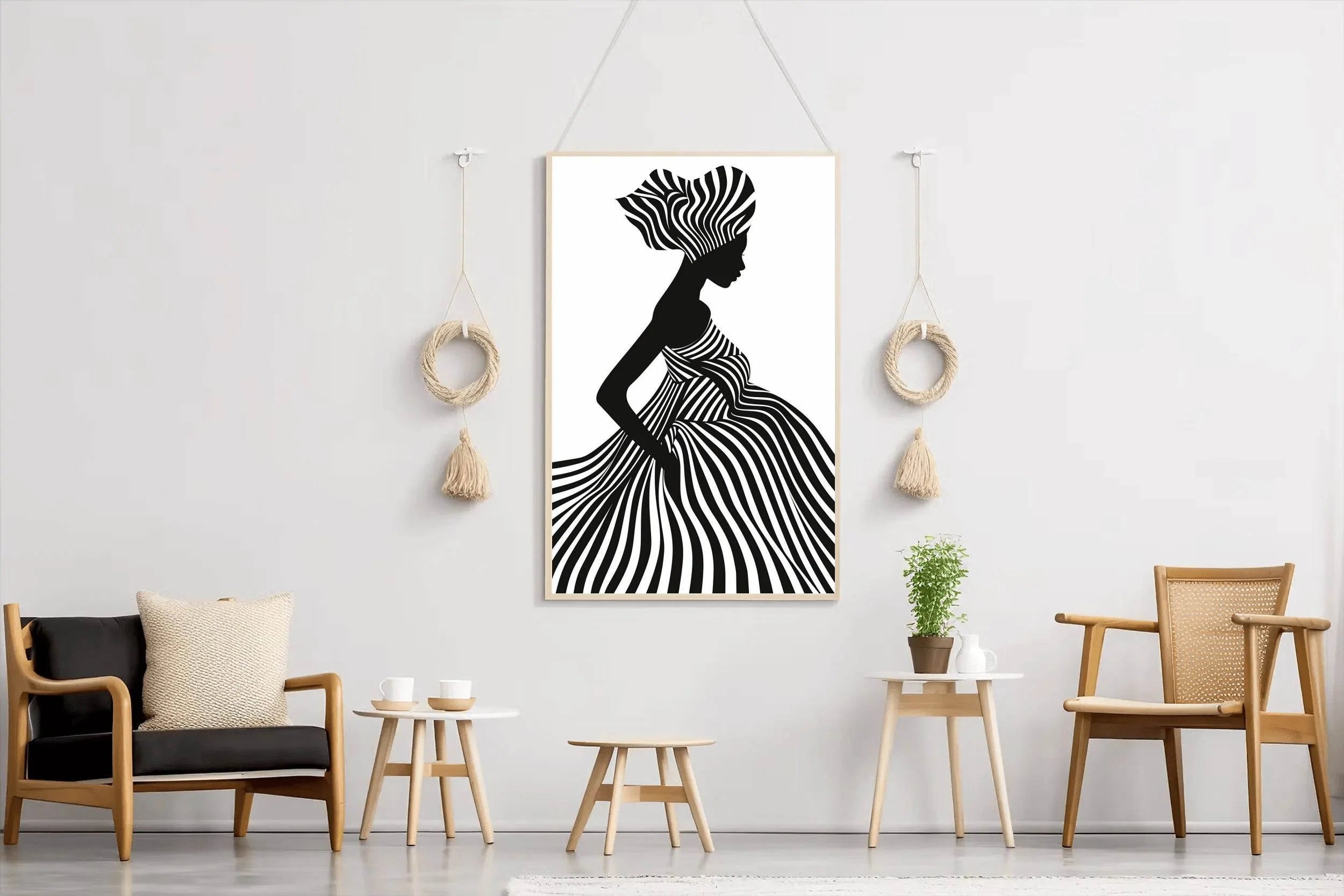Black Love Wall Art - beink online art store