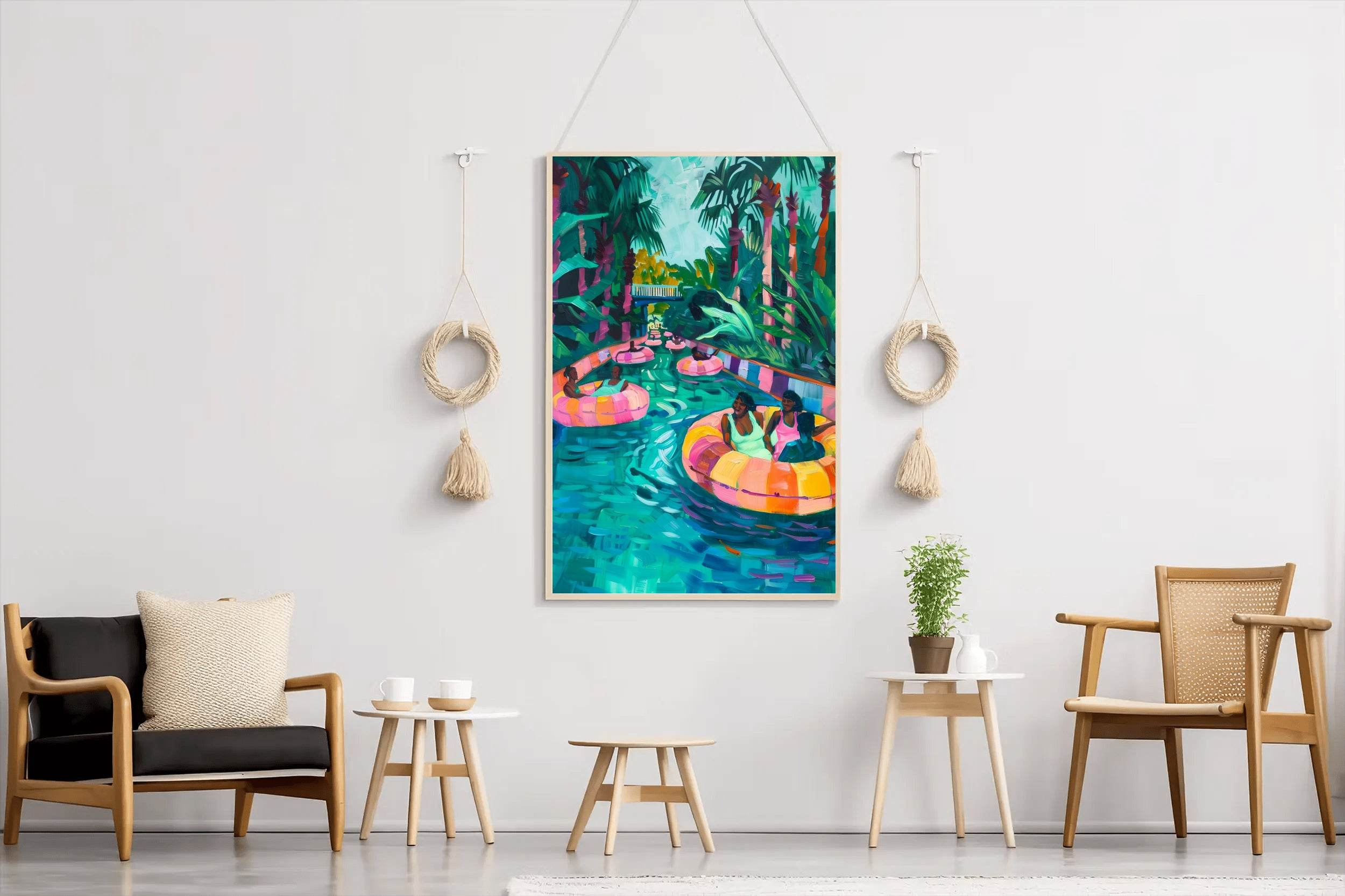 Lazy River Day Wall Art - beink online art store