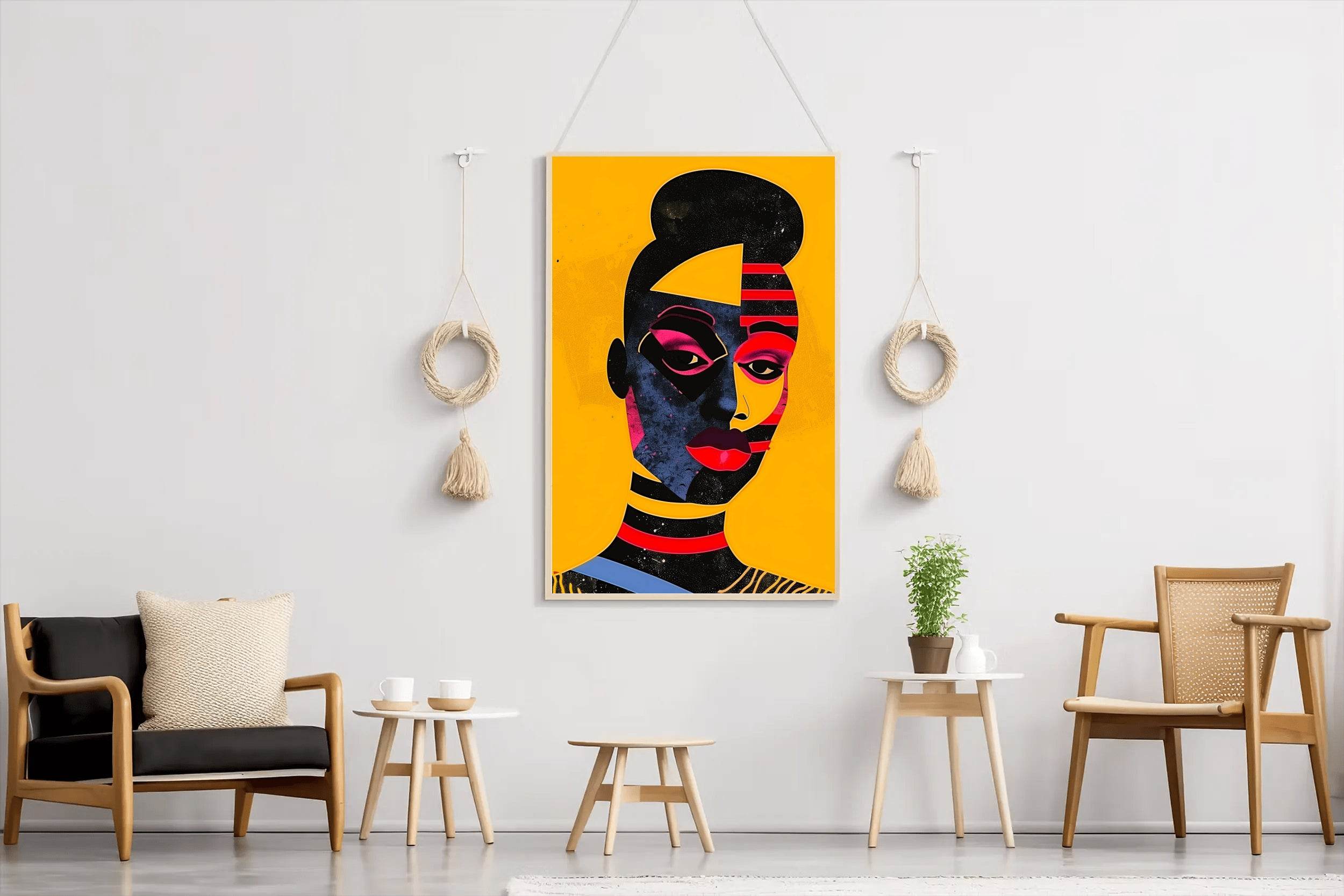 Ethnic Women Canvas Wall Art - beink online art store