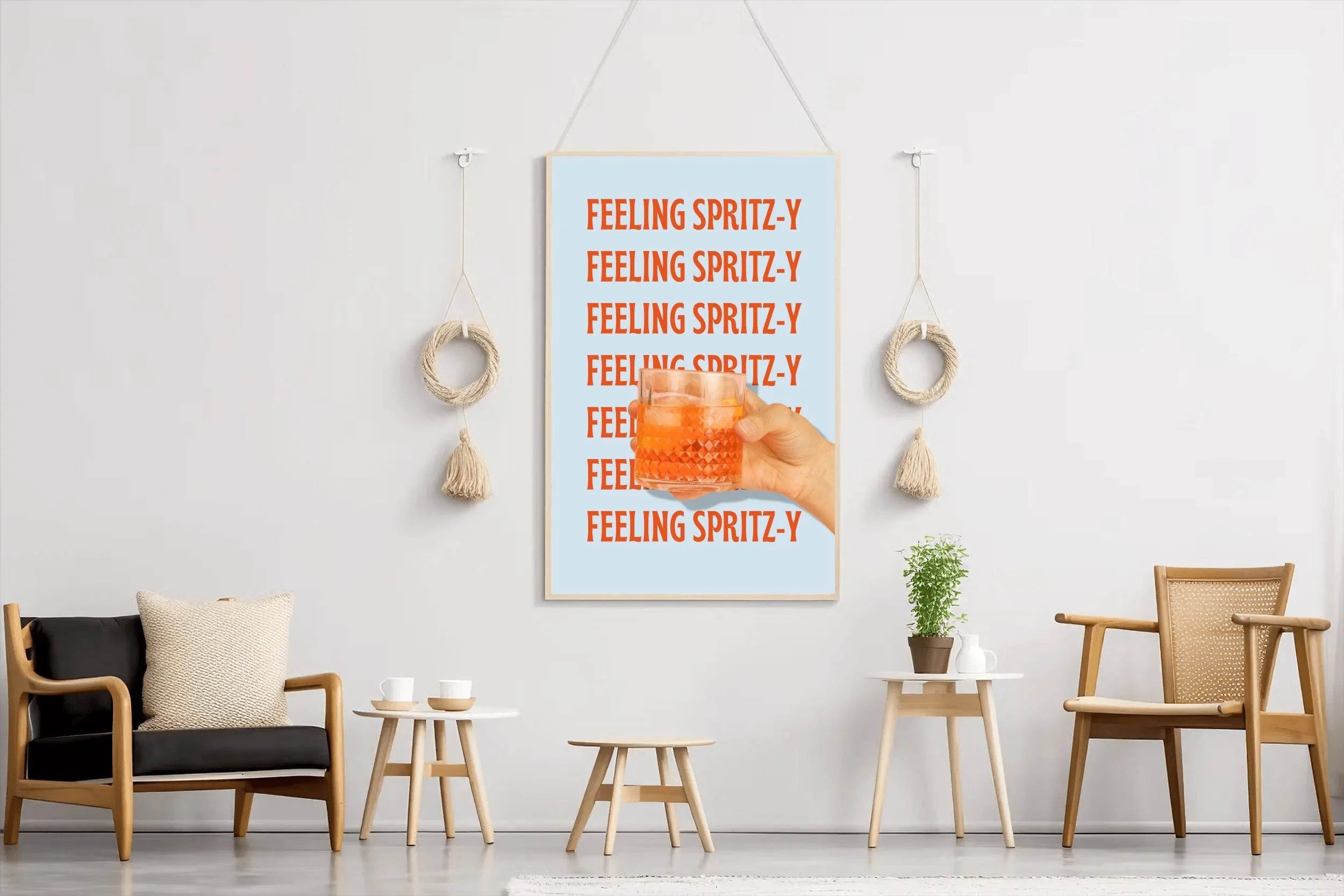 Italian Cocktail Feeling Wall Art - beink online art store