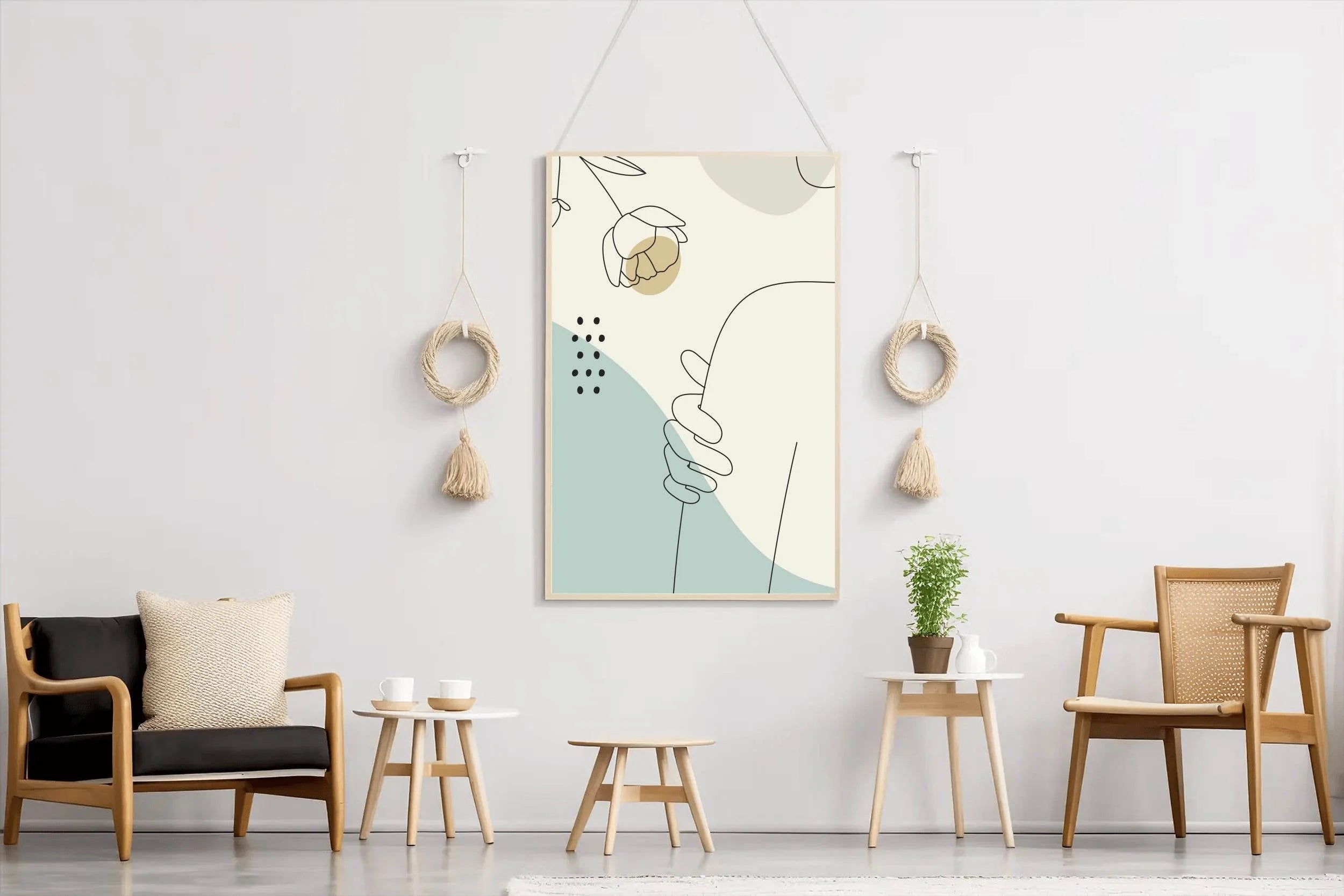 Emotional Woman Painting Wall Art - beink online art store