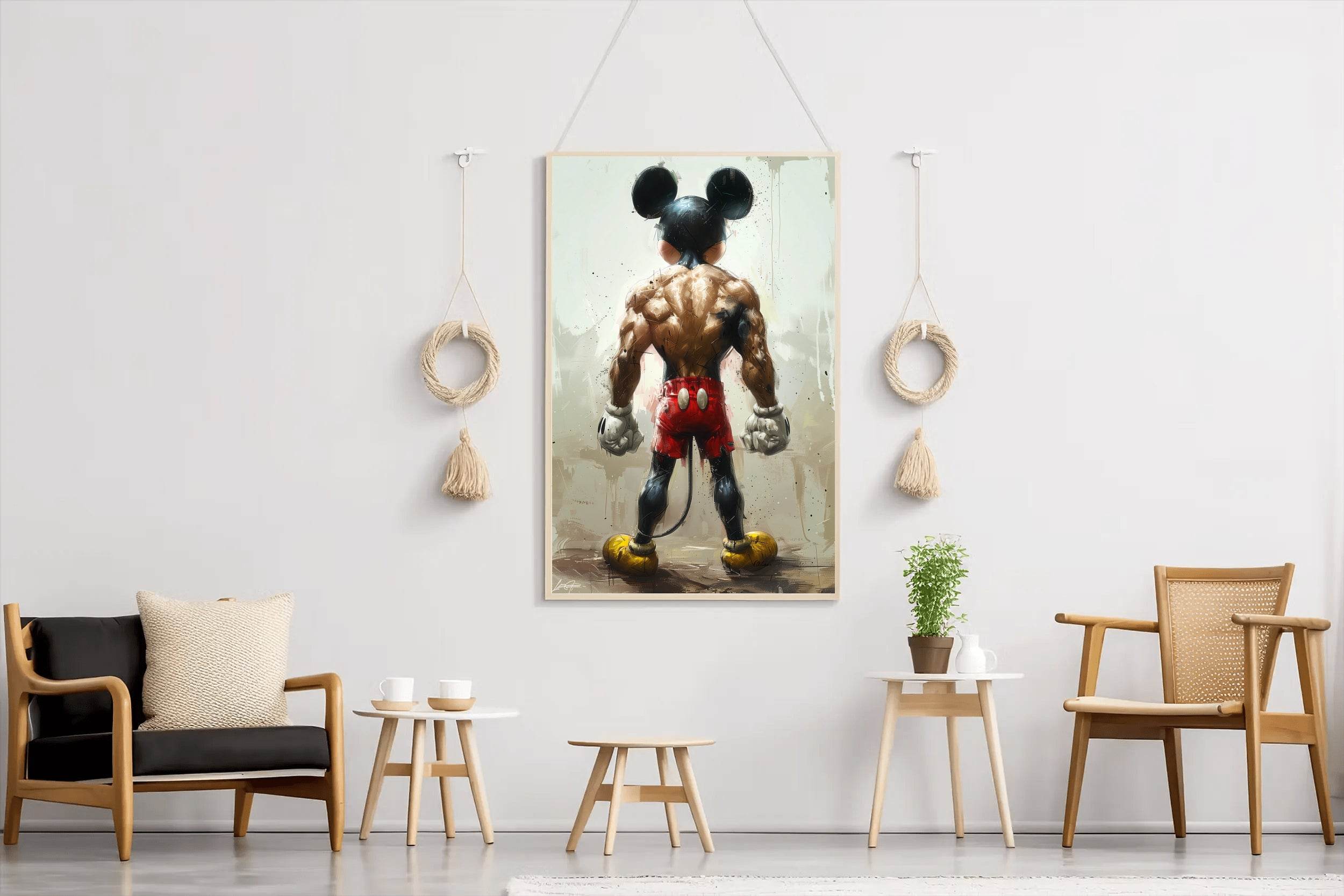 Mickey the Mighty Wall Art - beink online art store