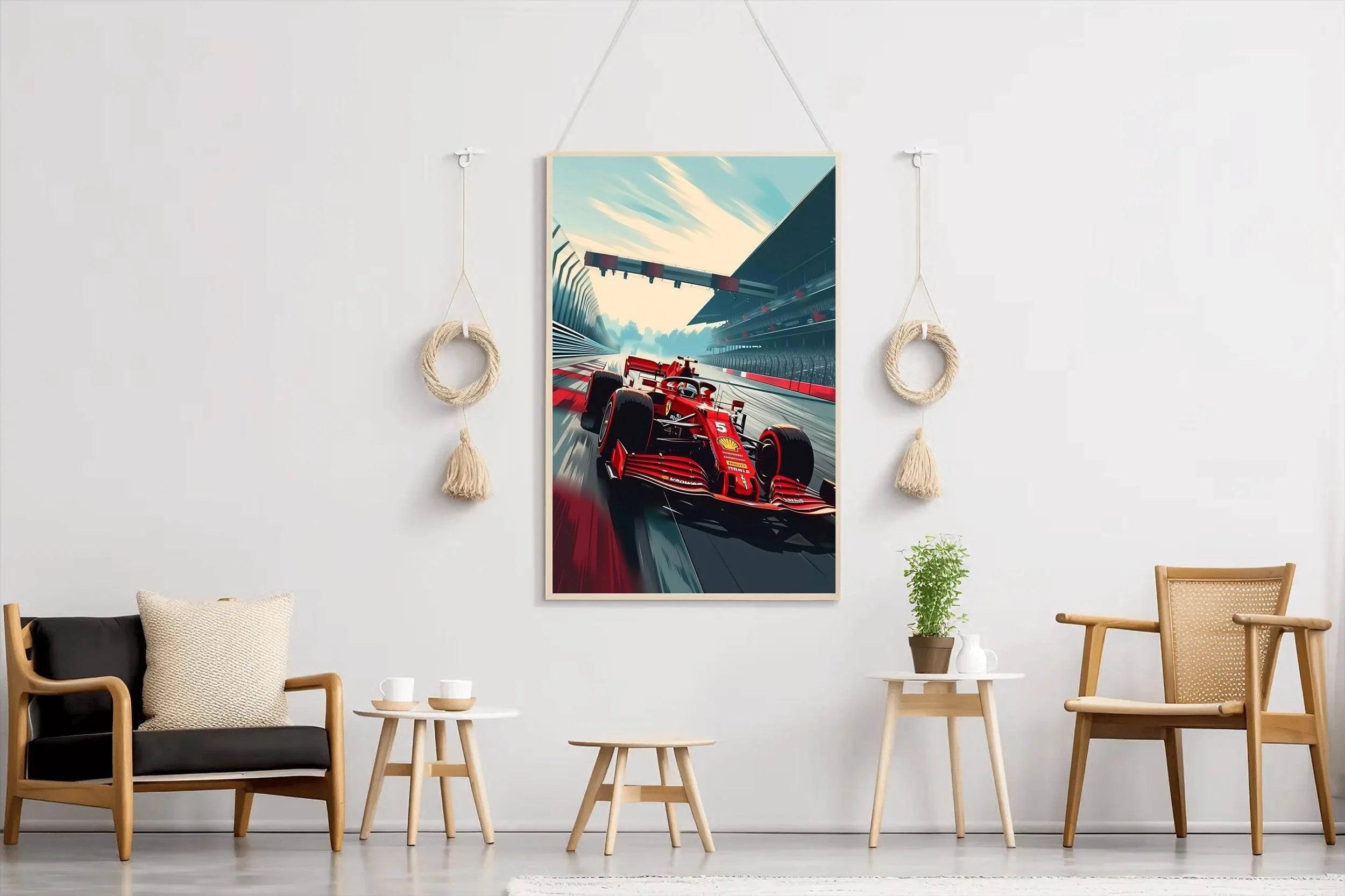 Formula 1 Rally Modern Wall Art - beink online art store
